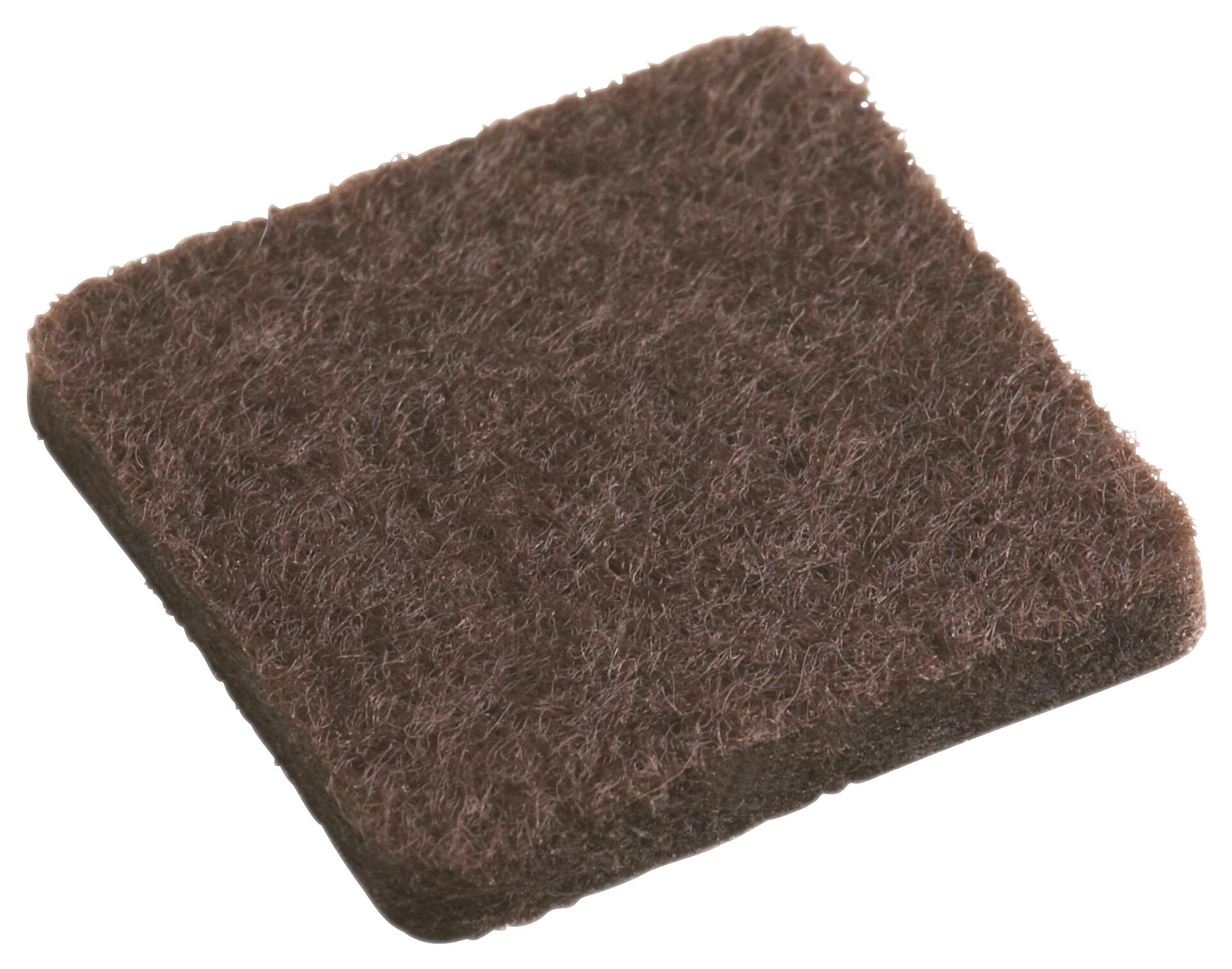 Meister Filzgleiter braun B/L: ca. 2,2x2,2 cm 16 tlg.