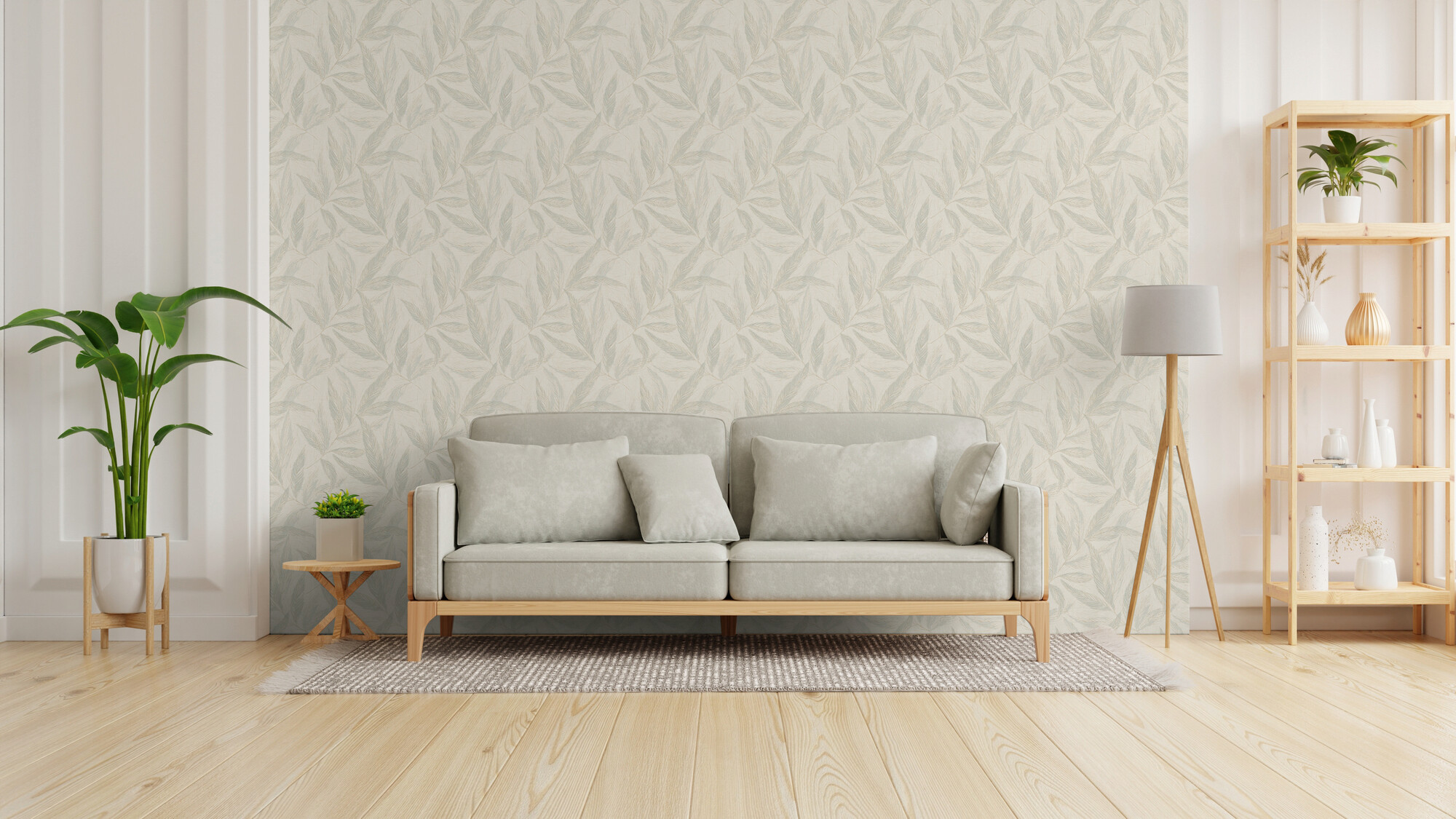 A.S.Creation Vliestapete grau creme weiß B/H/D: ca. 53x1005x9,3 cm