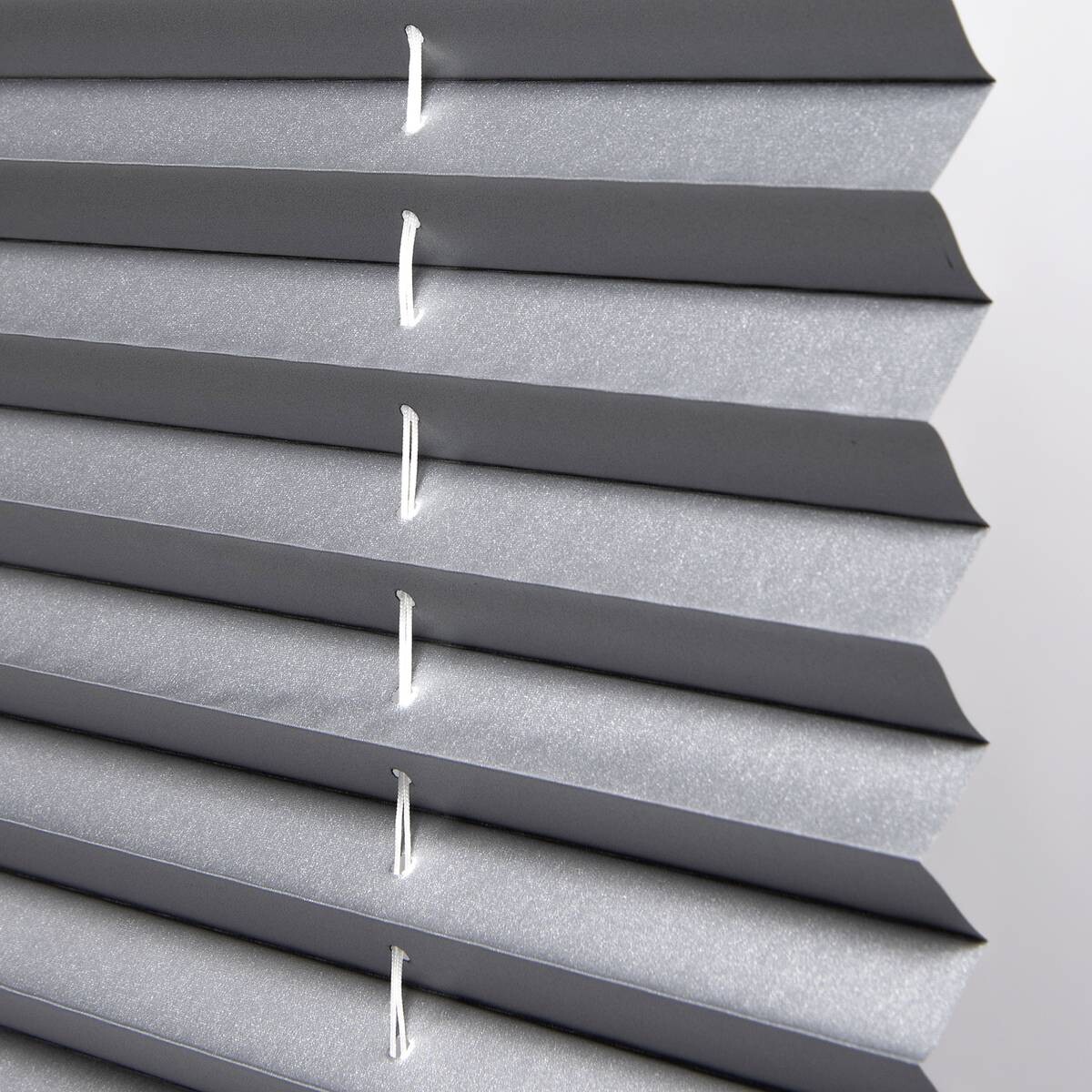 ACUS design collection Thermo Spann-Plissee Verdunklungsqualität anthrazit B/L: ca. 90x130 cm