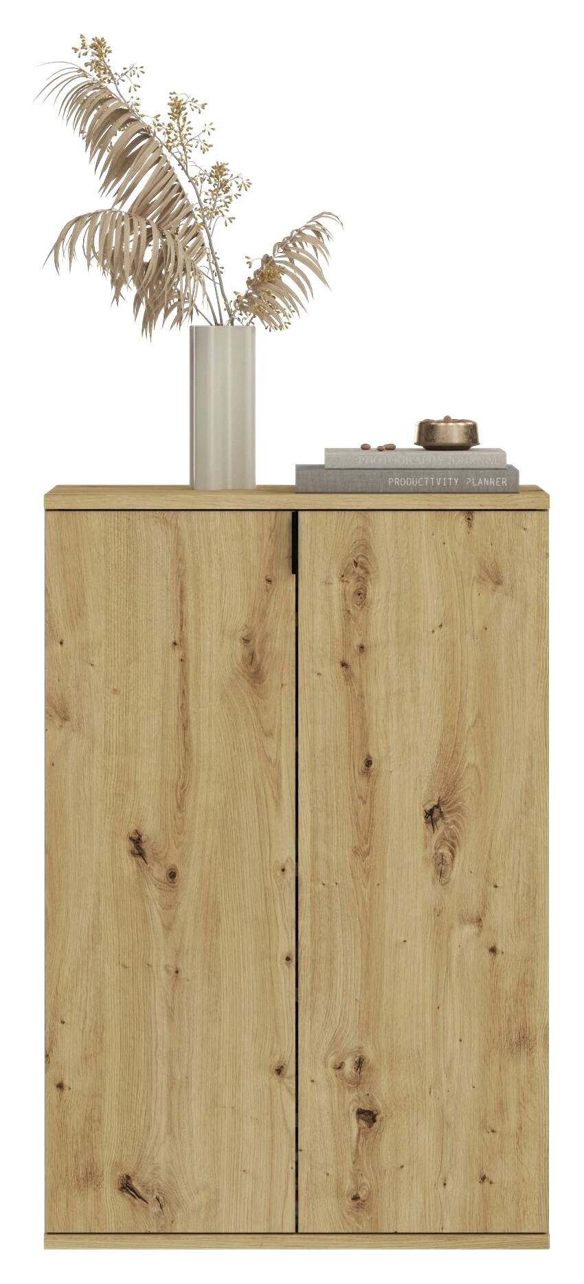 Garderobe PROJEKT Eiche Artisan Nachbildung B/H/T: ca. 122x99x34 cm