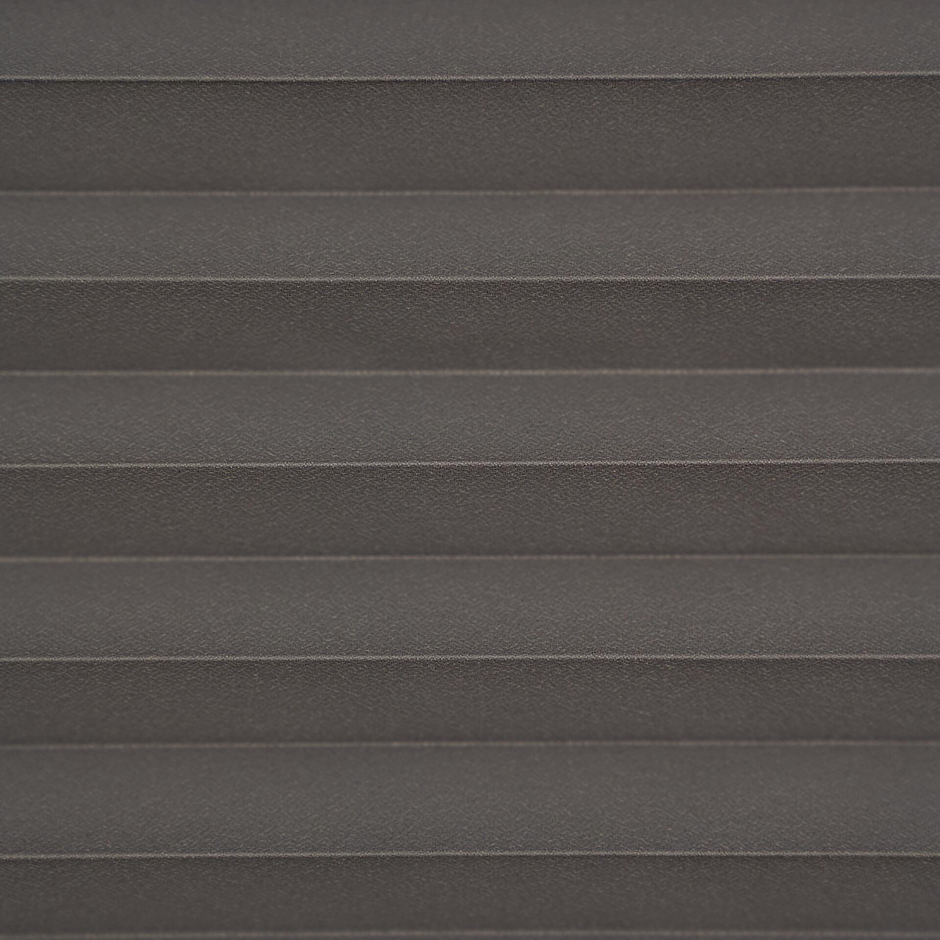 Hochwertiges Klemmplissee hellgrau B/L: ca. 110x130 cm