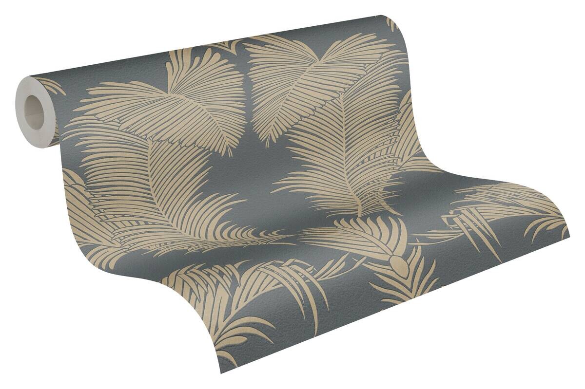 A.S.Creation Vliestapete Trendwall 2 Palmen gold B/L: ca. 53x1005 cm