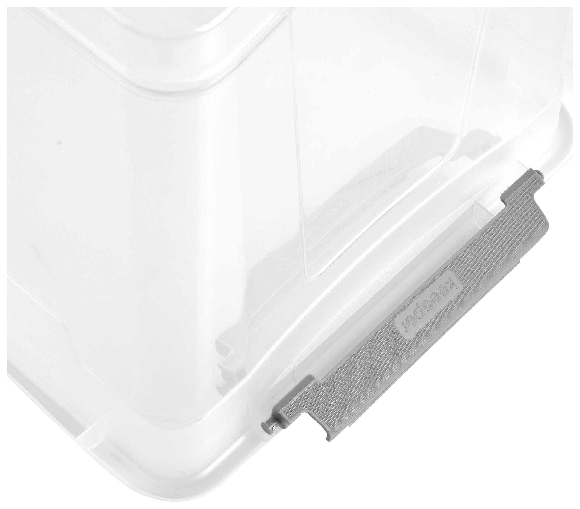 Aufbewahrungsbox transparent B/H/L: ca. 28,5x23,5x37,5 cm