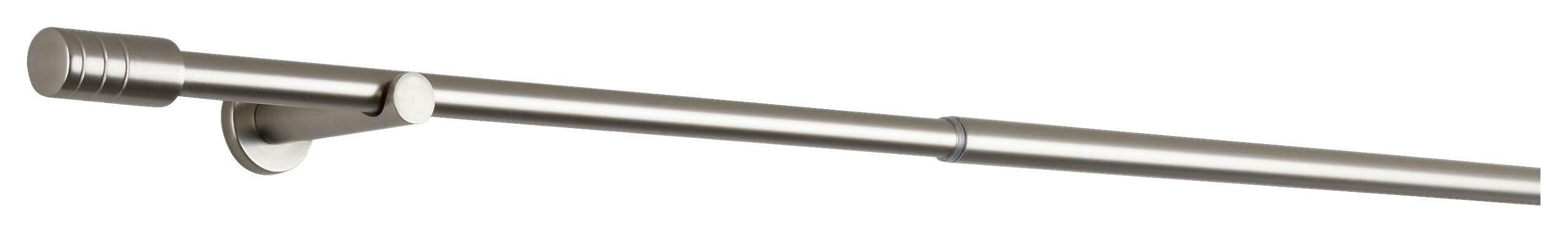 ondeco Stilgarnituren rillcube Edelstahloptik Metall ausziehbar von ca. 210 bis 400 cm 1.0 Läufe