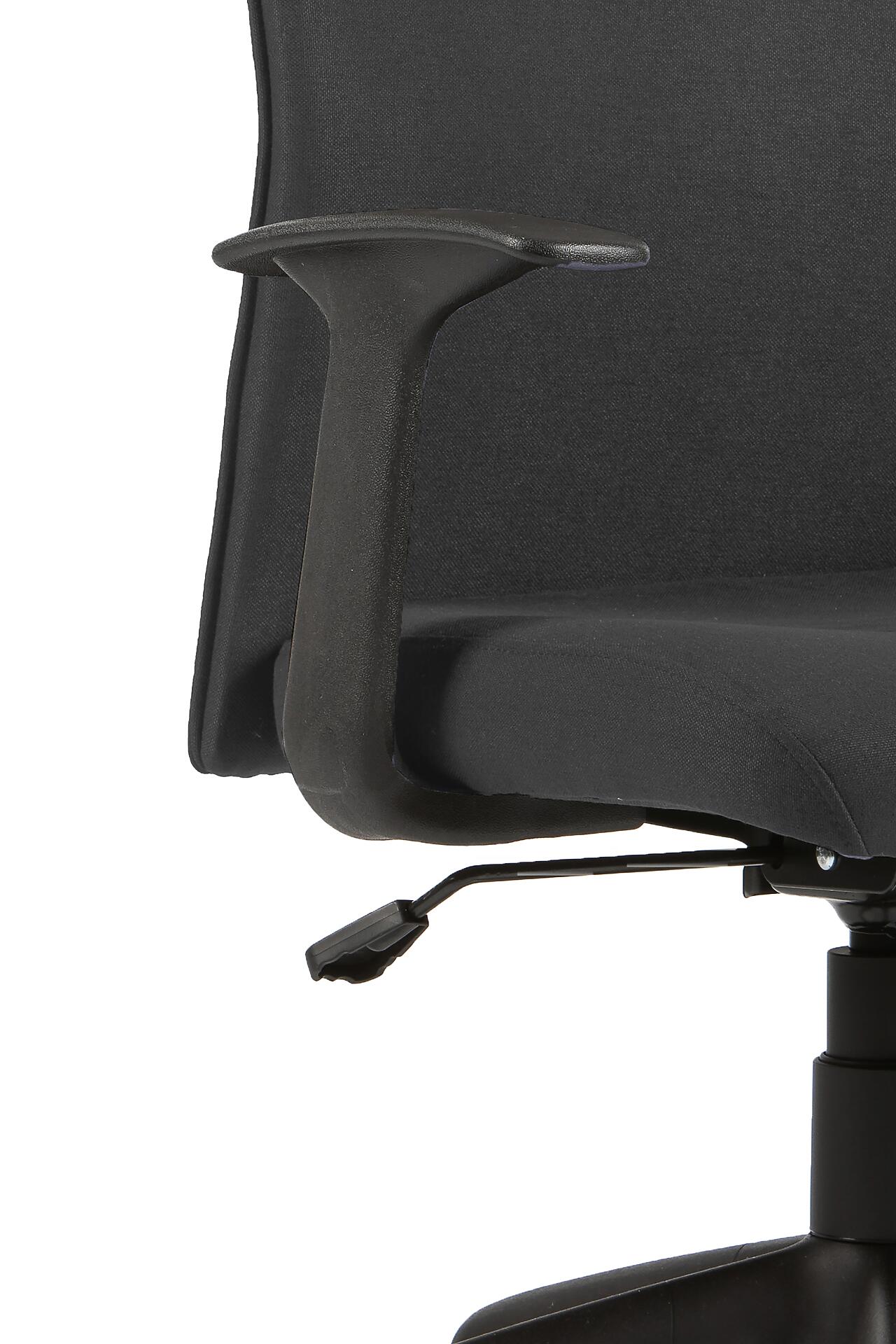 Chefsessel ROCKET schwarz schwarz Webstoff Kunststoff