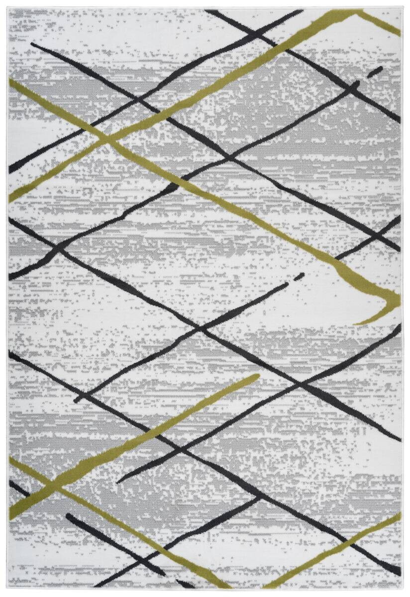 Kayoom Kurzflorteppich Vancouver 110 grau B/L: ca. 120x170 cm