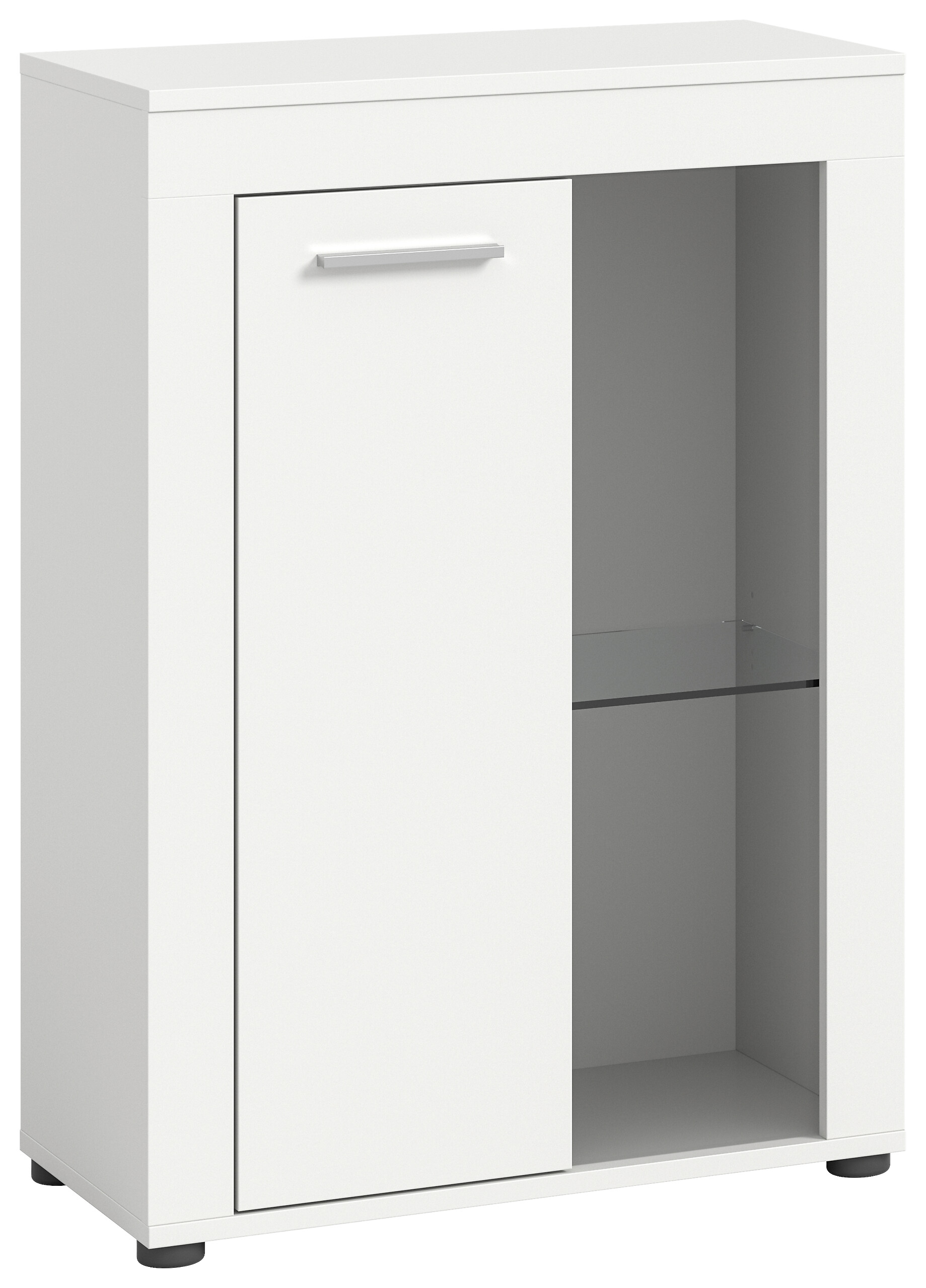 Vitrine Jam weiß B/H/T: ca. 86x60x35 cm Vitrine Jam weiß B/H/T: ca. 86x60x35 cm