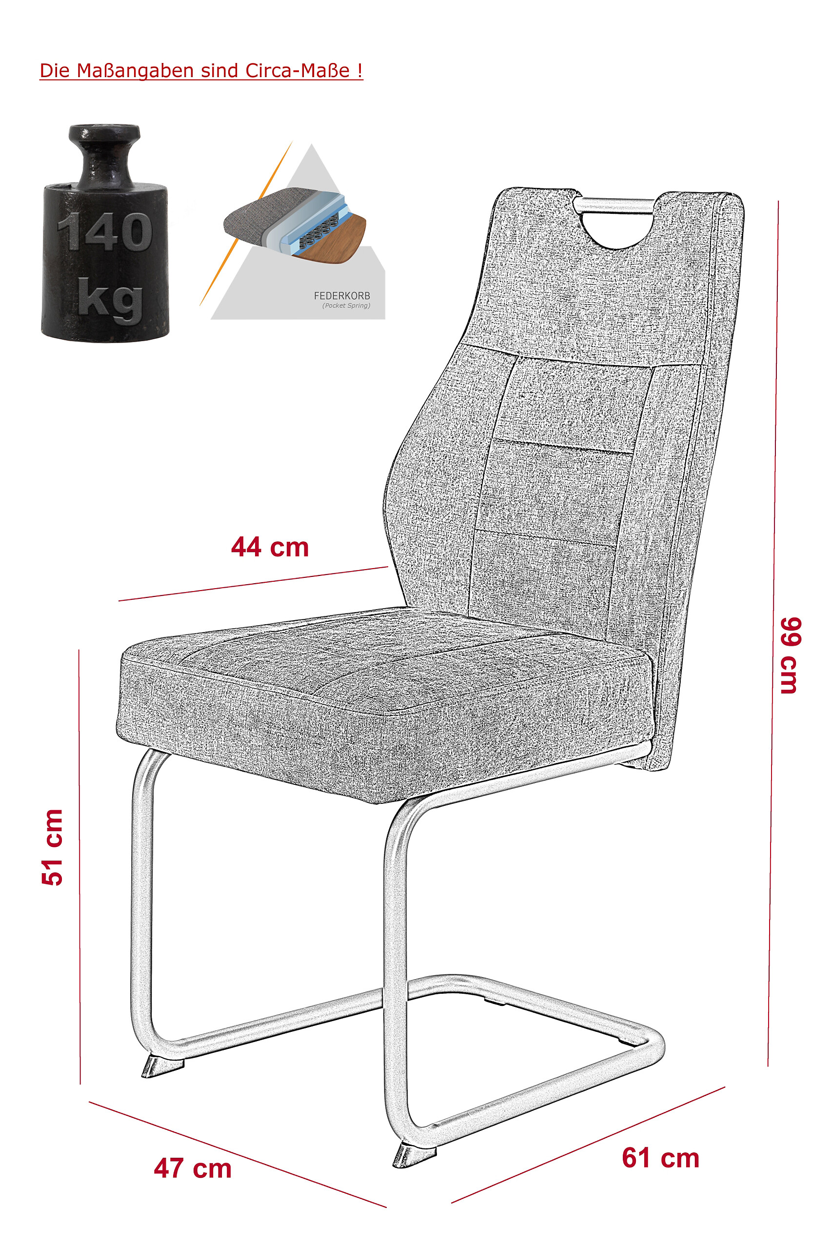Essgruppe Brenz Holzwerkstoff B/H/T: ca. 180x76x90 cm