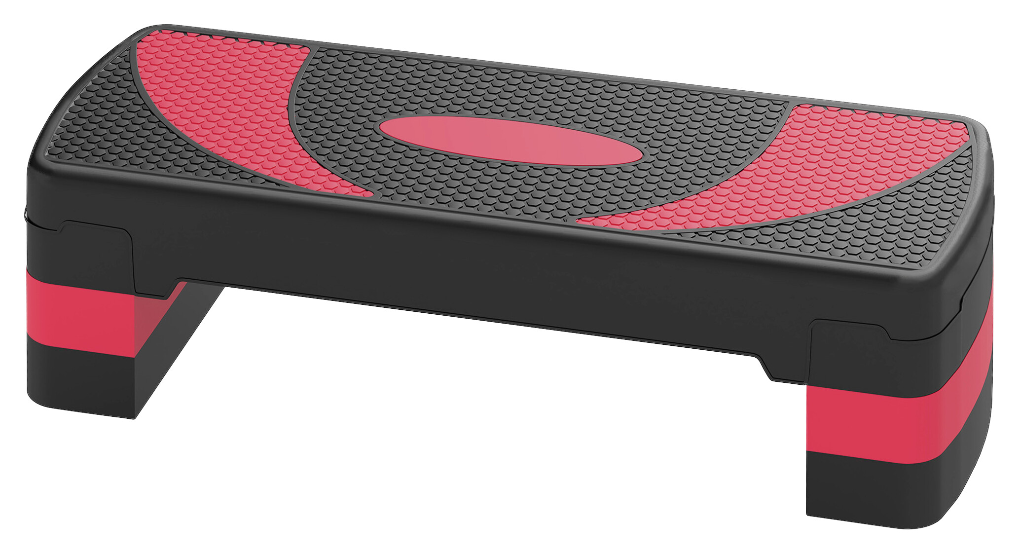 HOMCOM Steppbrett schwarz Kunststoff B/H/L: ca. 31x20x80 cm