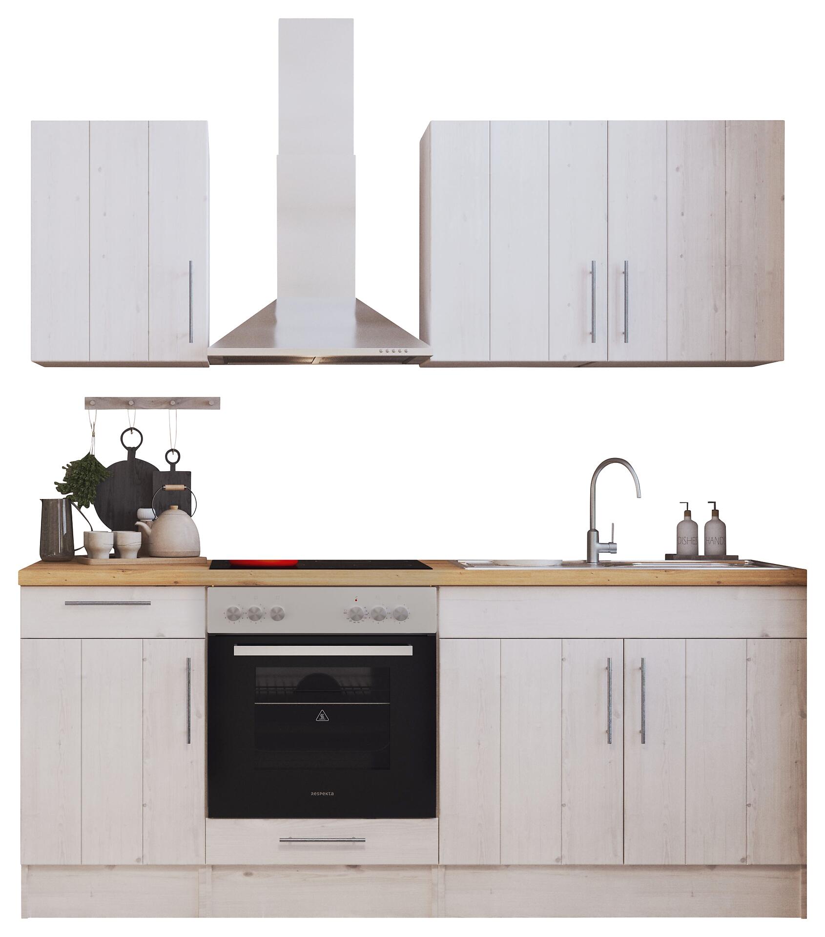 Respekta Küchenblock Premium B/H/T: ca. 210x211x60 cm