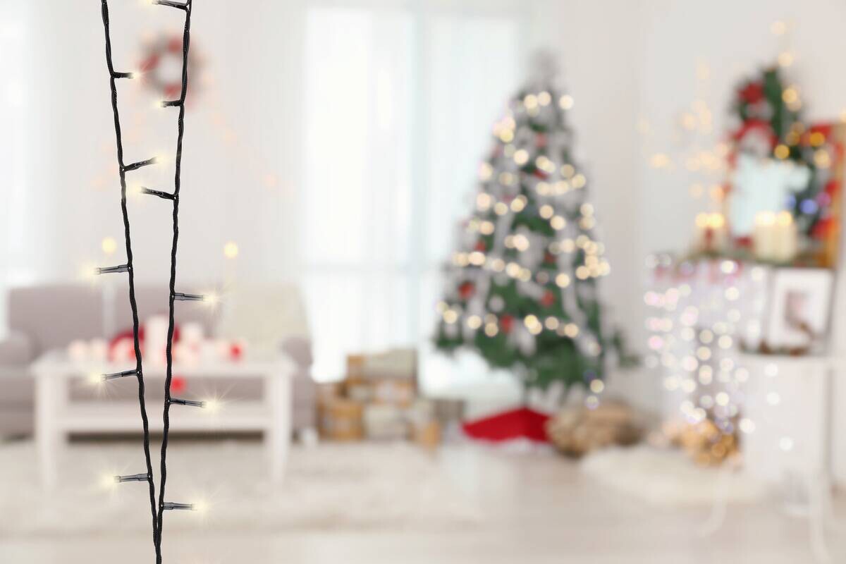 GLOBO LED-Lichterkette LICHTERKETTE klar H: ca. 300 cm