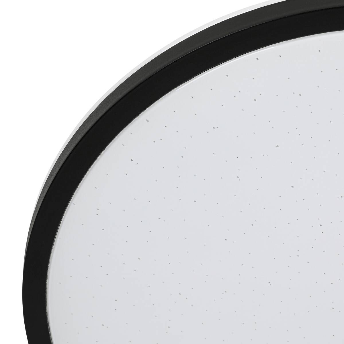 Nolo LED-Deckenleuchte Hela schwarz Kunststoff H/D: ca. 4,3x30 cm