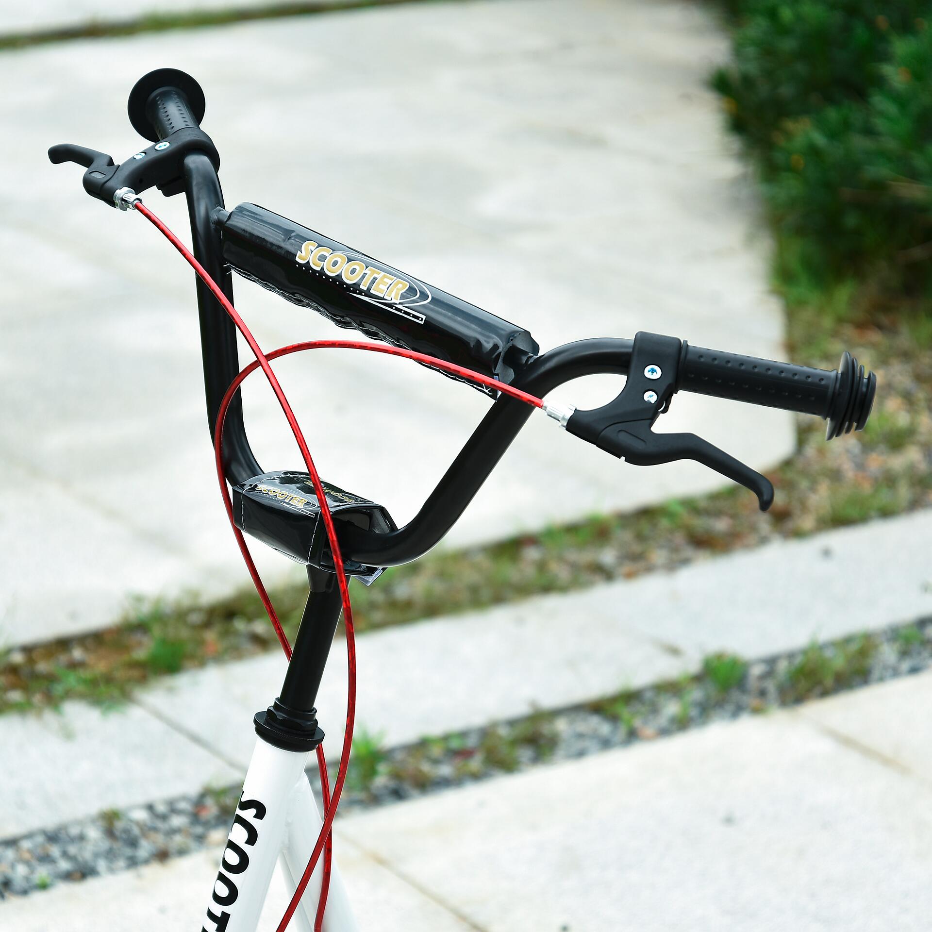 HOMCOM Kinderscooter weiß