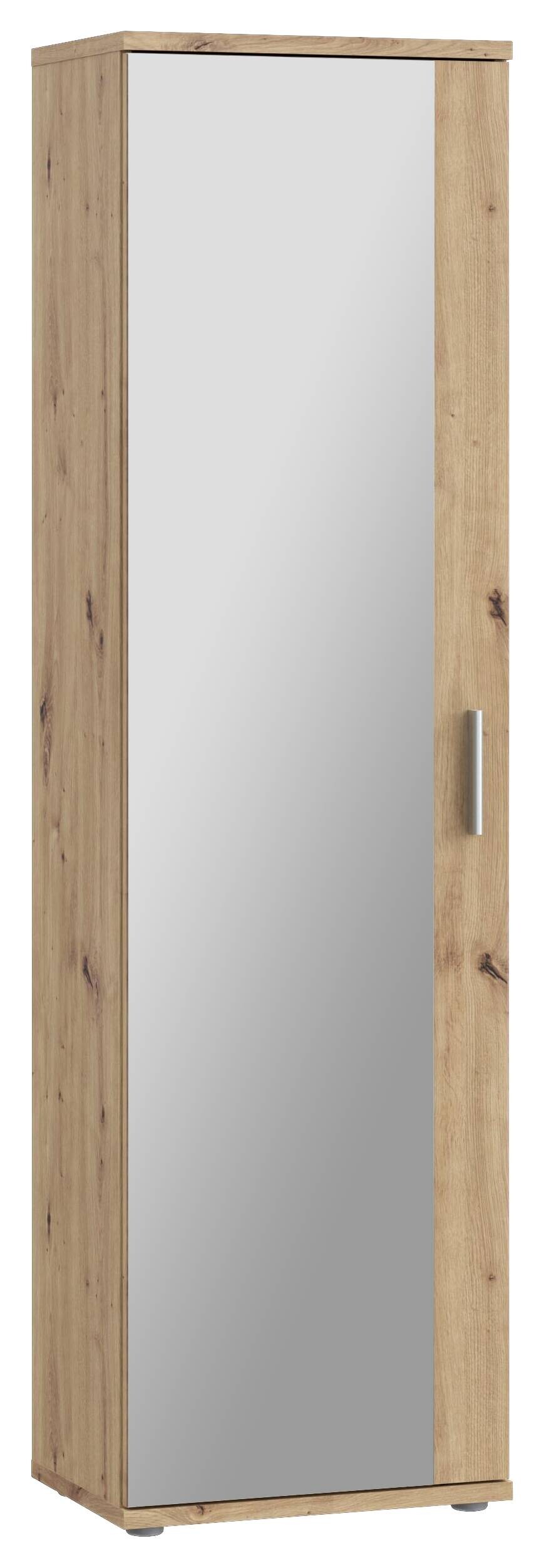 Mehrzweckschrank Eiche Artisan Nachbildung B/H/T: ca. 50x179x35 cm