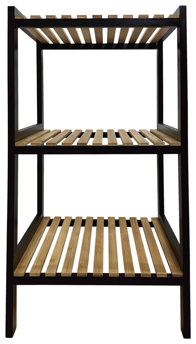 Regal Jasmin schwarz B/H/T: ca. 37x78x33 cm