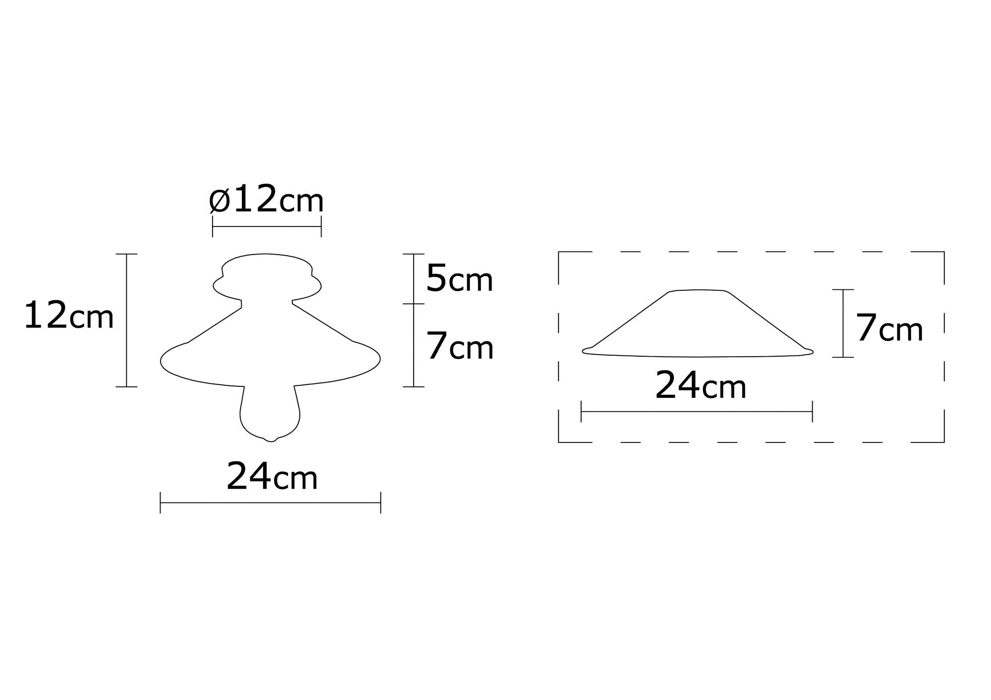 Opviq Deckenleuchte Berceste schwarz B/H/T/L/D: ca. 24x12x24x24x24 cm E27 1 Brennstellen