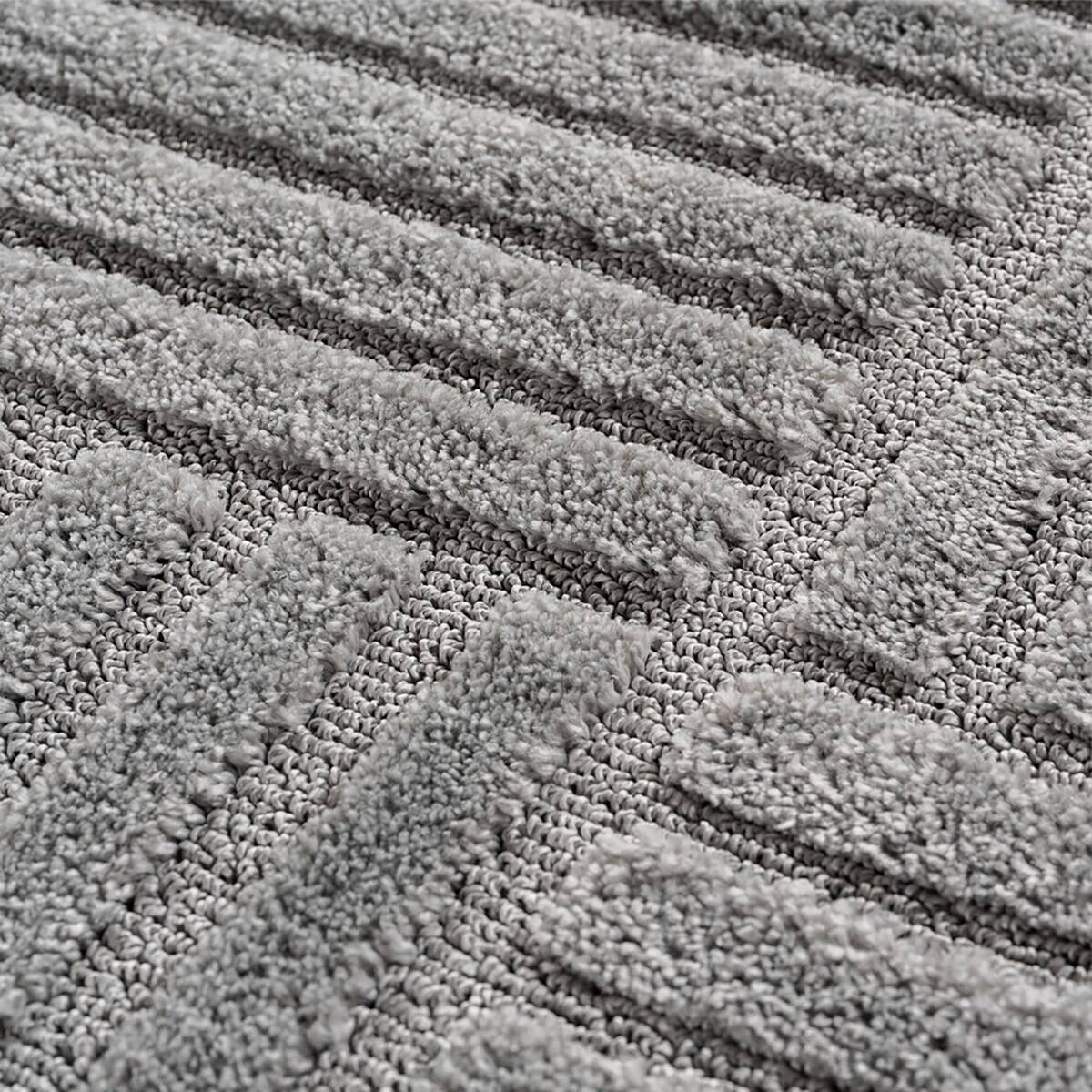 Ayyildiz Kurzflorteppich ART silber B/H/L: ca. 280x0,8x370 cm