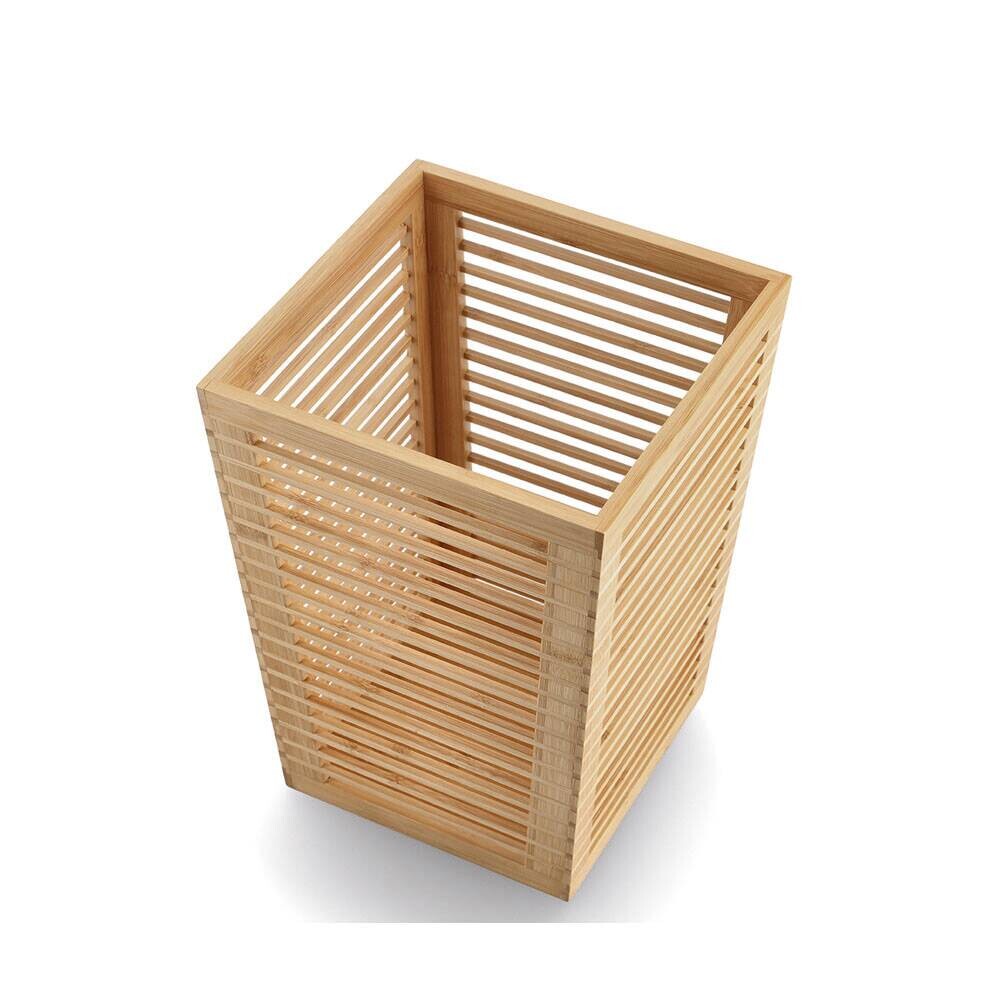 Zeller Papierkorb natur Bambus B/H/L: ca. 235x33x235 cm