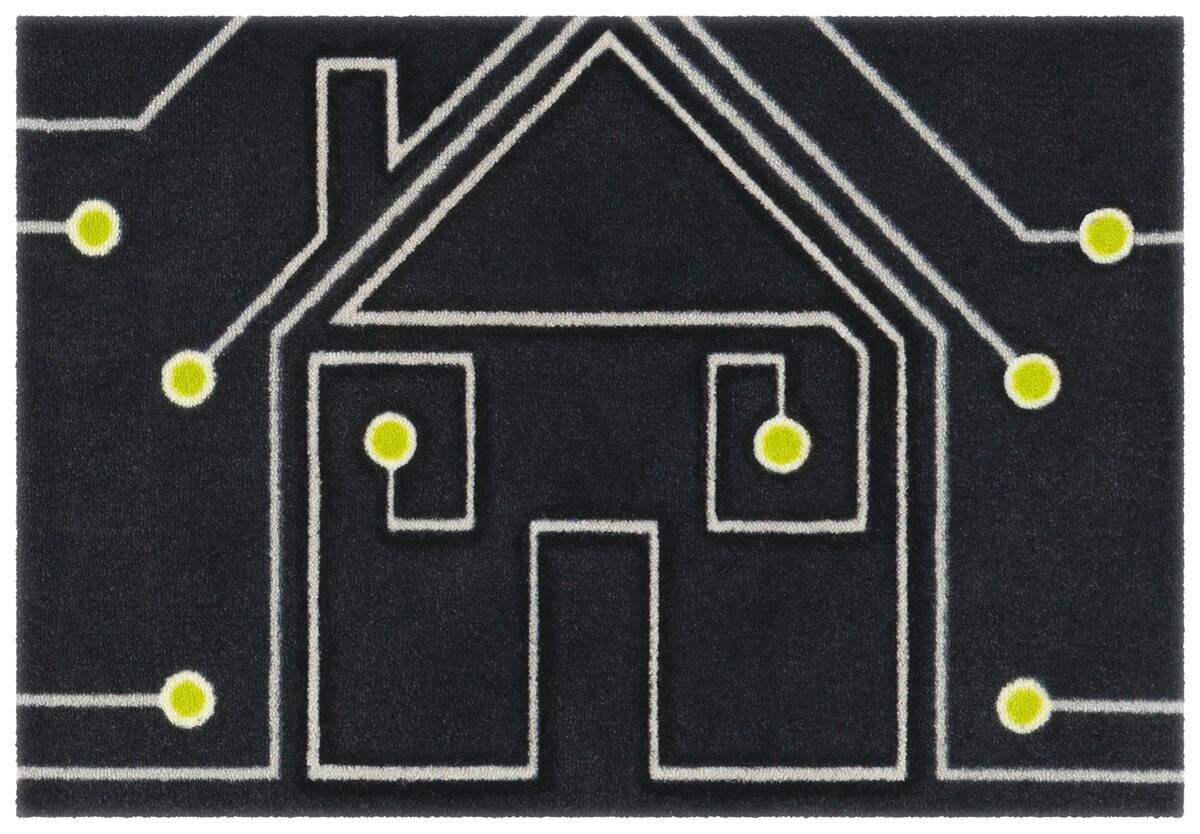 Arte Espina Kurzflorteppich Living Mat 60 anthrazit B/L: ca. 64x168 cm