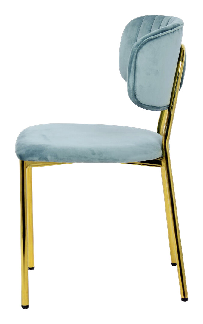 Stuhl Kian 100 2er-Set mint Microfaser B/H/T: ca. 47x80x51 cm