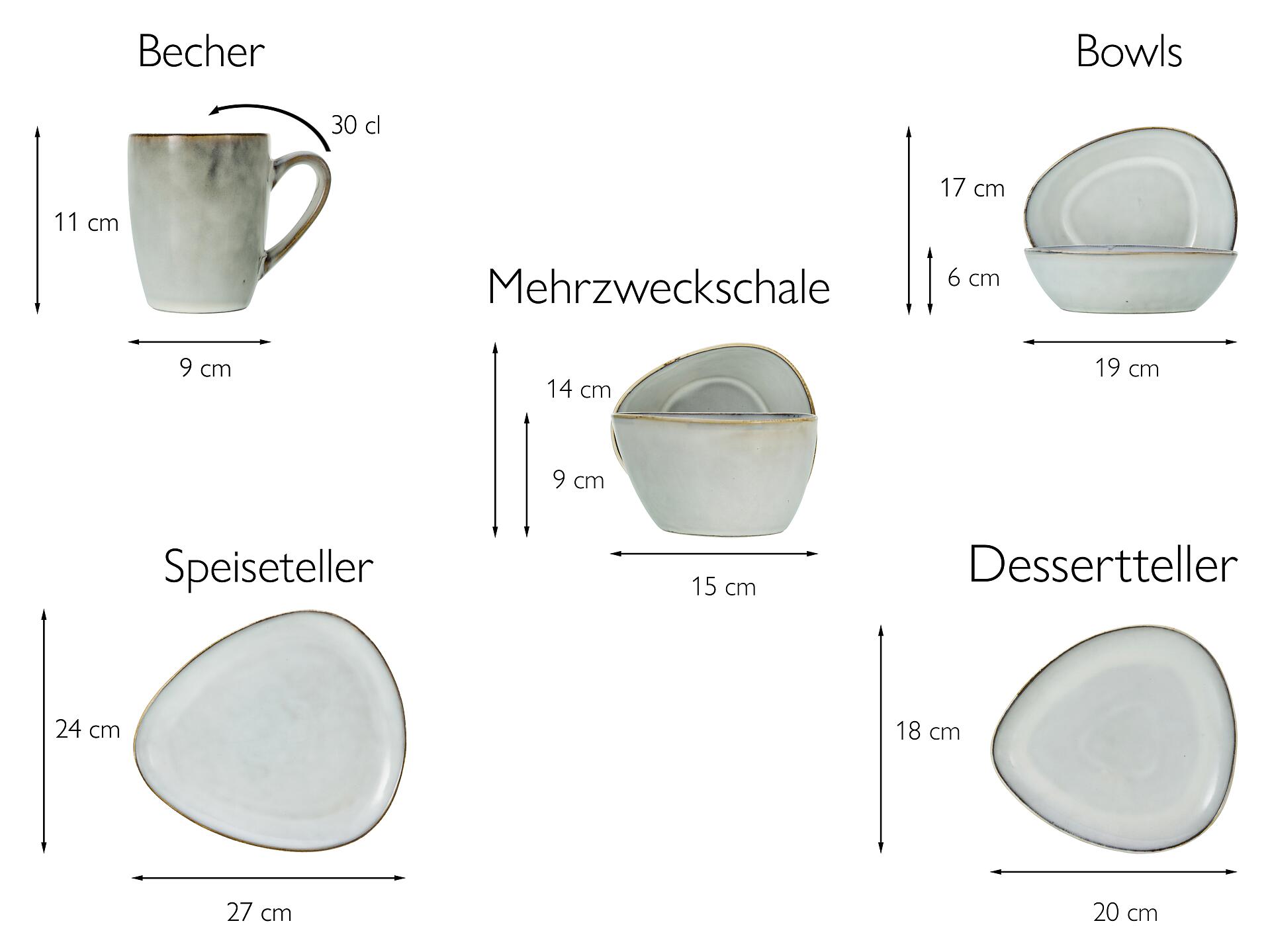 CreaTable Kombiservice CLOUDY
