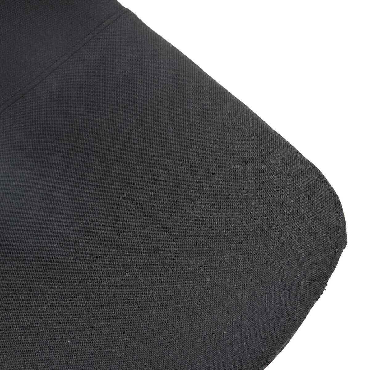 Stuhl Pia schwarz Microfaser Metall