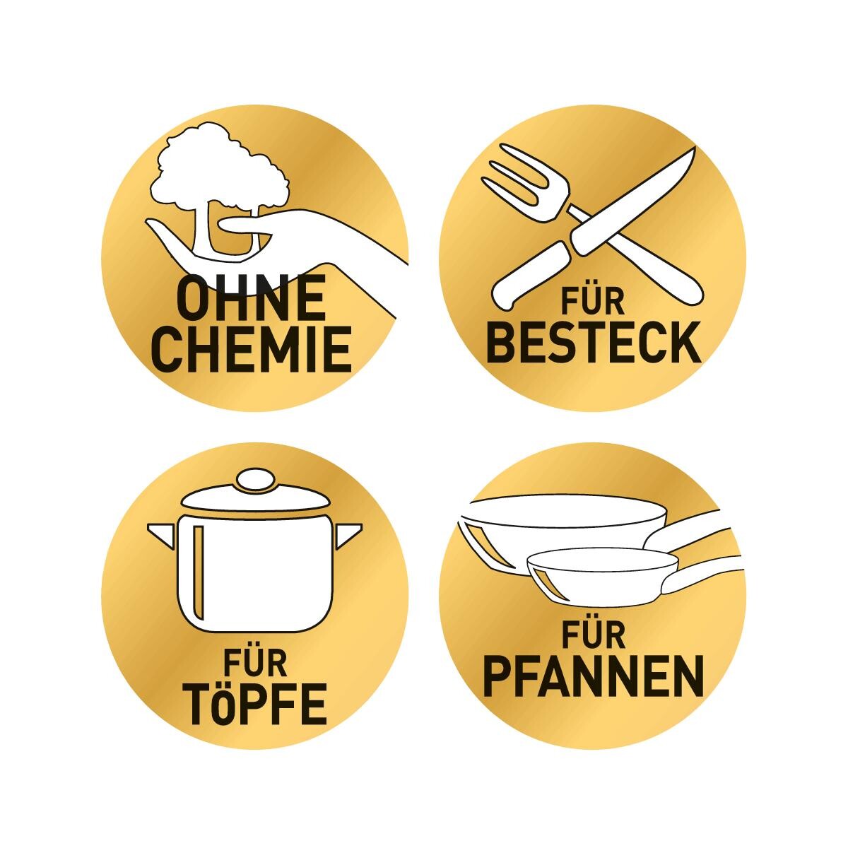 ROKITTAS Rostschreck silber gelb Aluminium