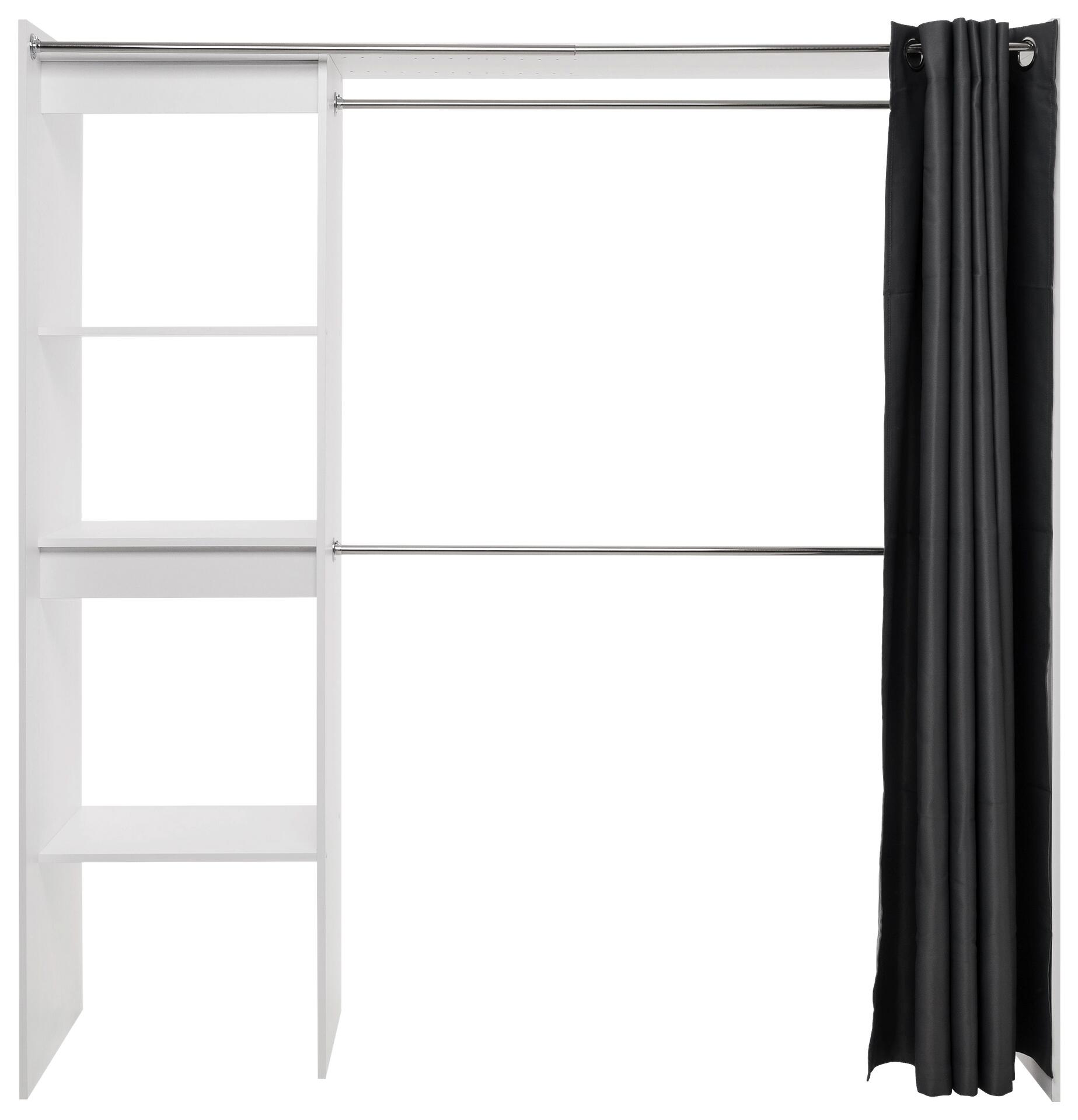 Kleiderschrank Colmar  B/H/T: ca. 182x185x50 cm