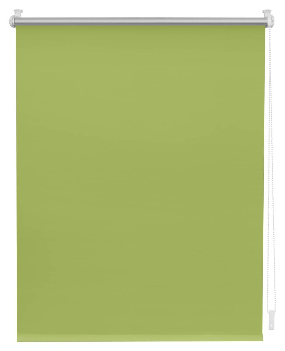 LICHTBLICK Thermo Klebe-/Klemmrollo Verdunklungsqualität grün B/L: ca. 55x150 cm
