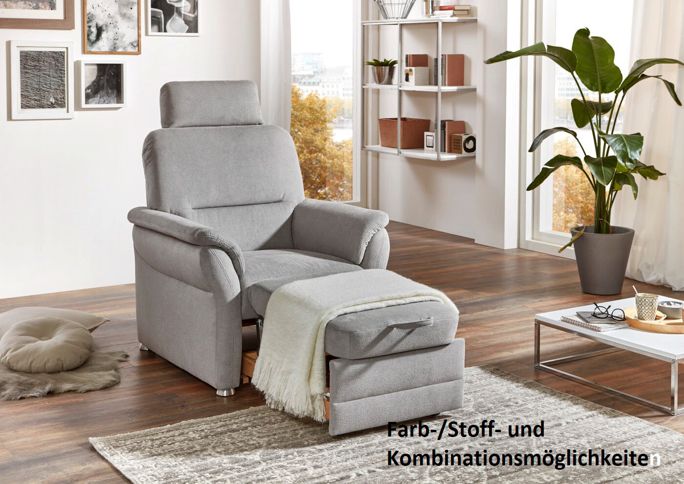 Wohnlandschaft Topasplan Q+ B/T: ca. 228x160 cm