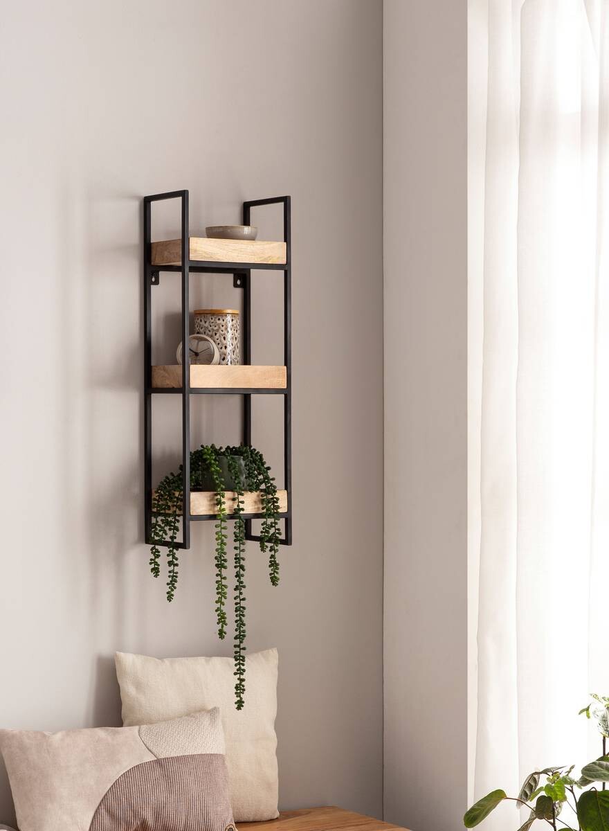 Wandregal B/H/T: ca. 27x77x18 cm