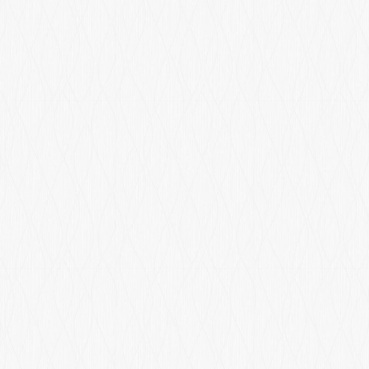 Vinyltapete Grafik weiß B/L: ca. 53x1005 cm