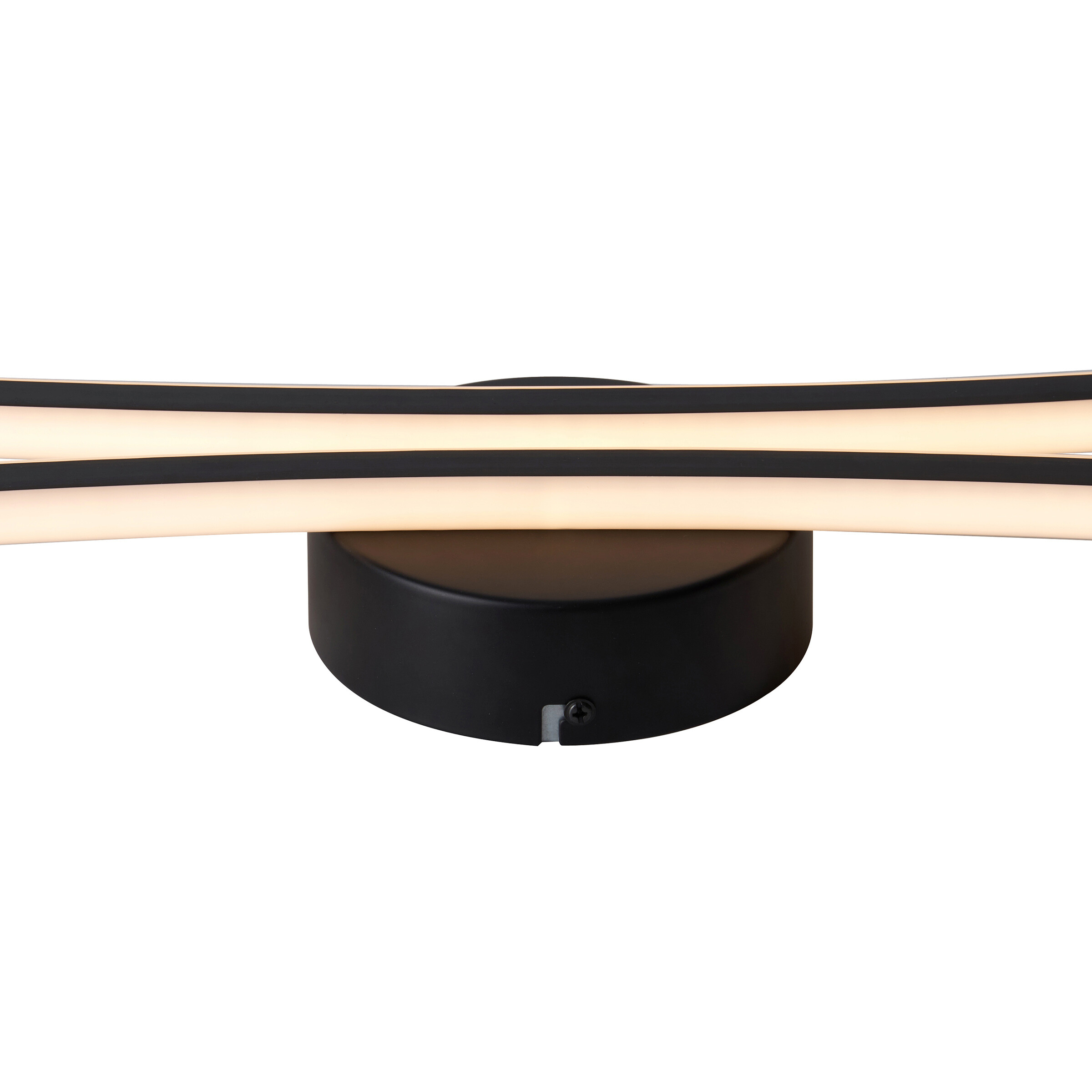 POCOline LED-Deckenleuchte Dion mattschwarz Metall Kunststoff B/H/L: ca. 15x5,5x90 cm