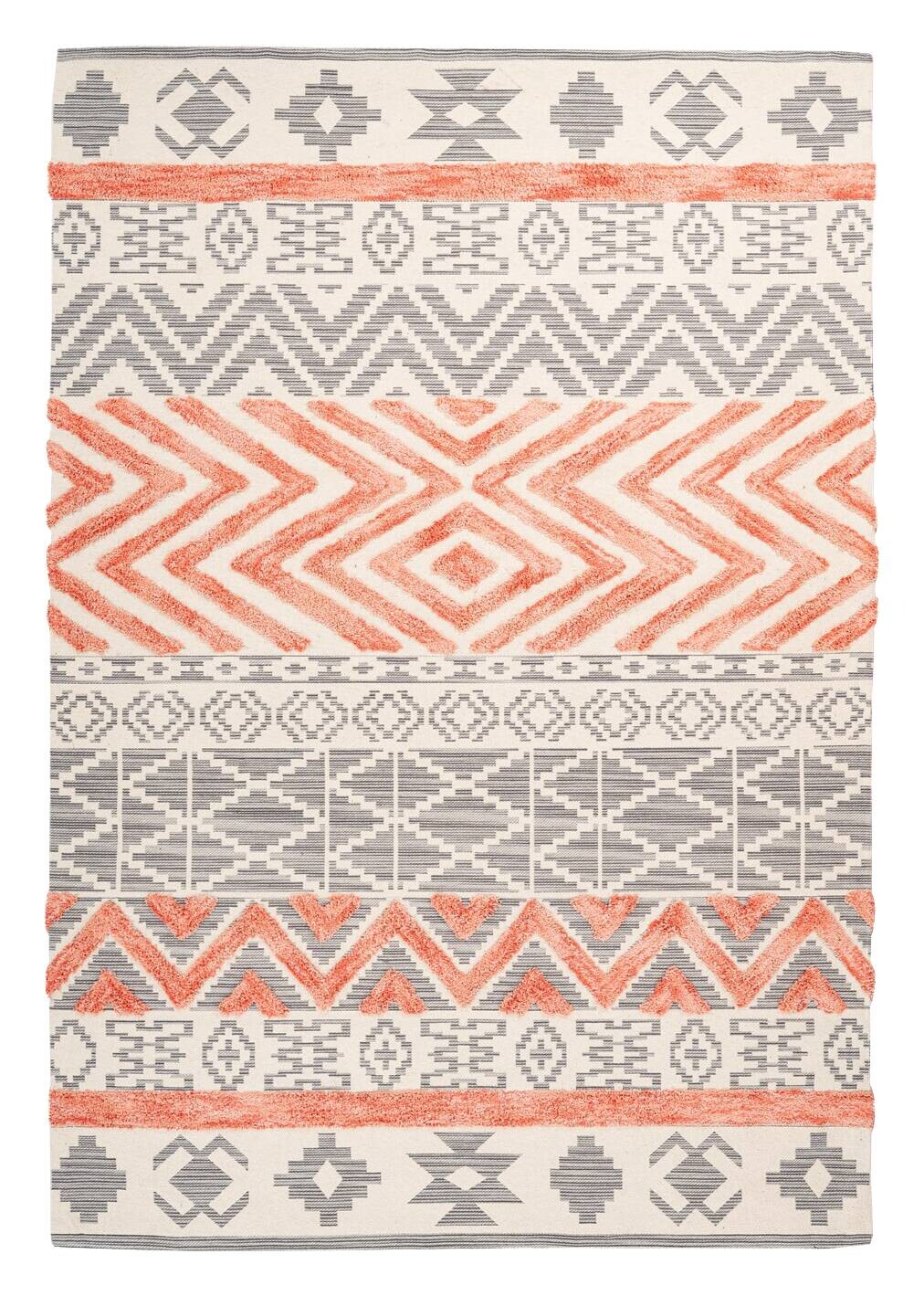 Arte Espina Kurzflorteppich Ethnie 125 apricot B/H/L: ca. 120x1x170 cm