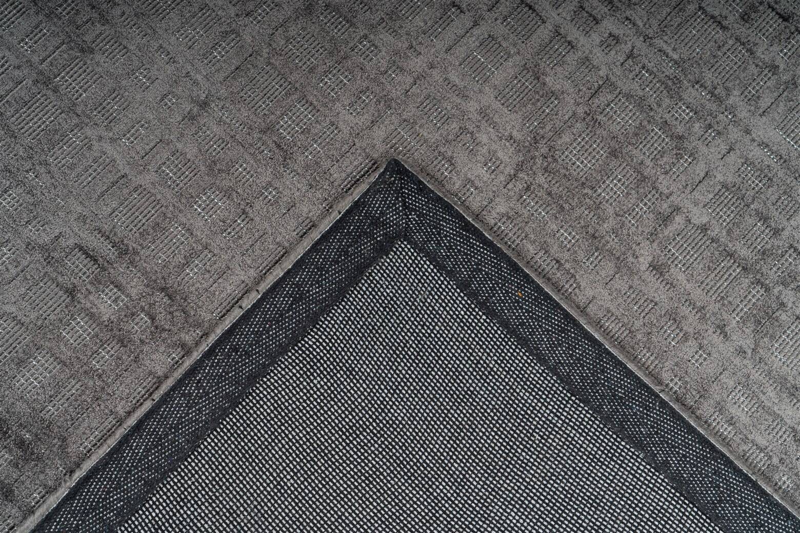 Padiro Kurzflorteppich Karma 125 anthrazit B/H/L: ca. 200x0,8x290 cm