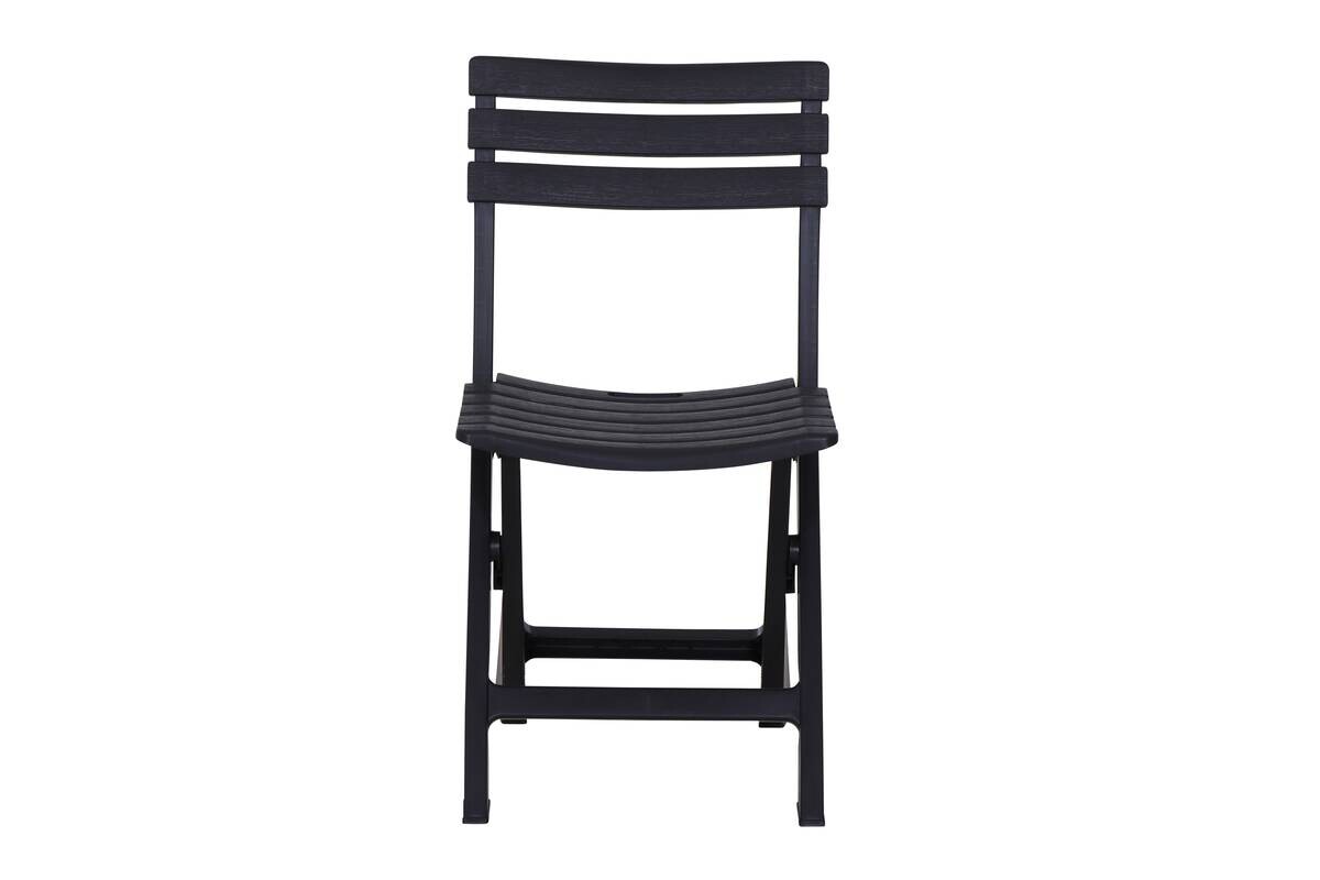 ProGarden Balkonset Club anthrazit Kunststoff B/H/L: ca. 945x2,5x112,5 cm