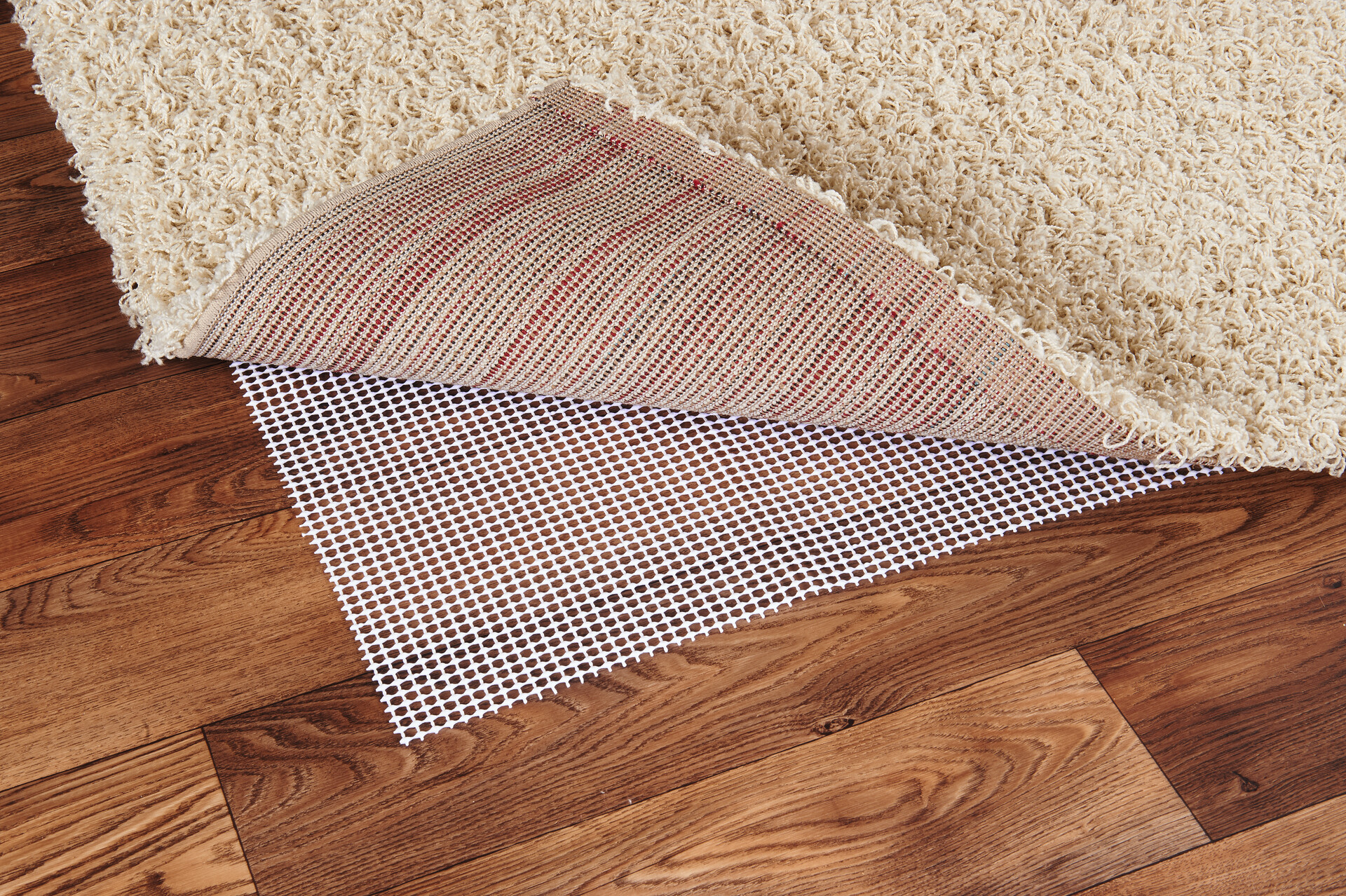 POCOline Teppichgleitschutz weiß B/L: ca. 180x270 cm