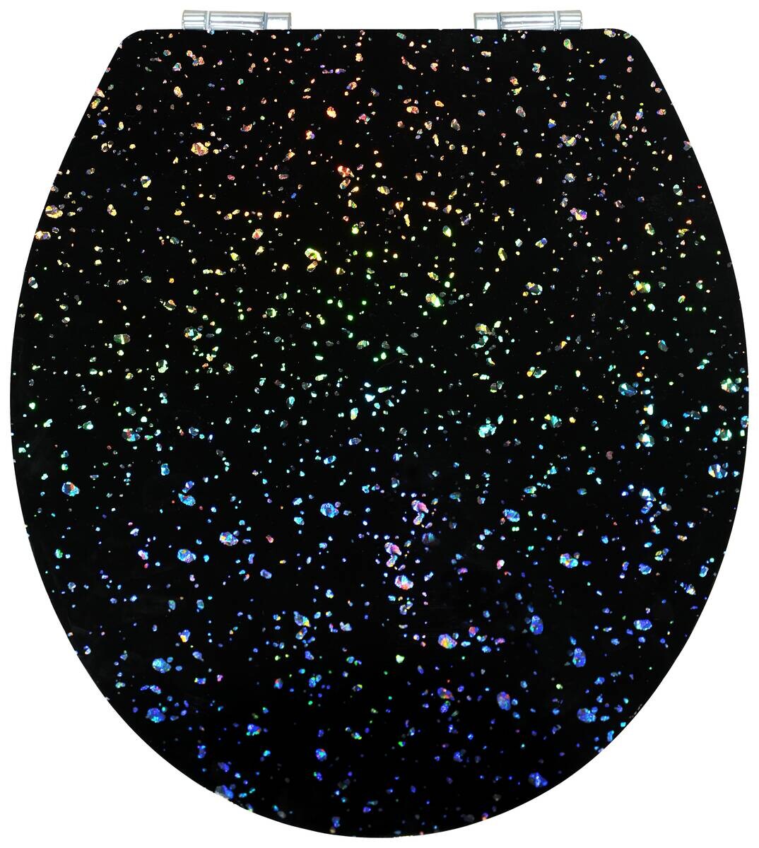 POCOline WC-Sitz Shiny schwarz MDF