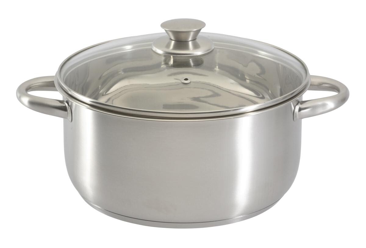 POCOline Kochtopf silber Edelstahl D: ca. 24 cm
