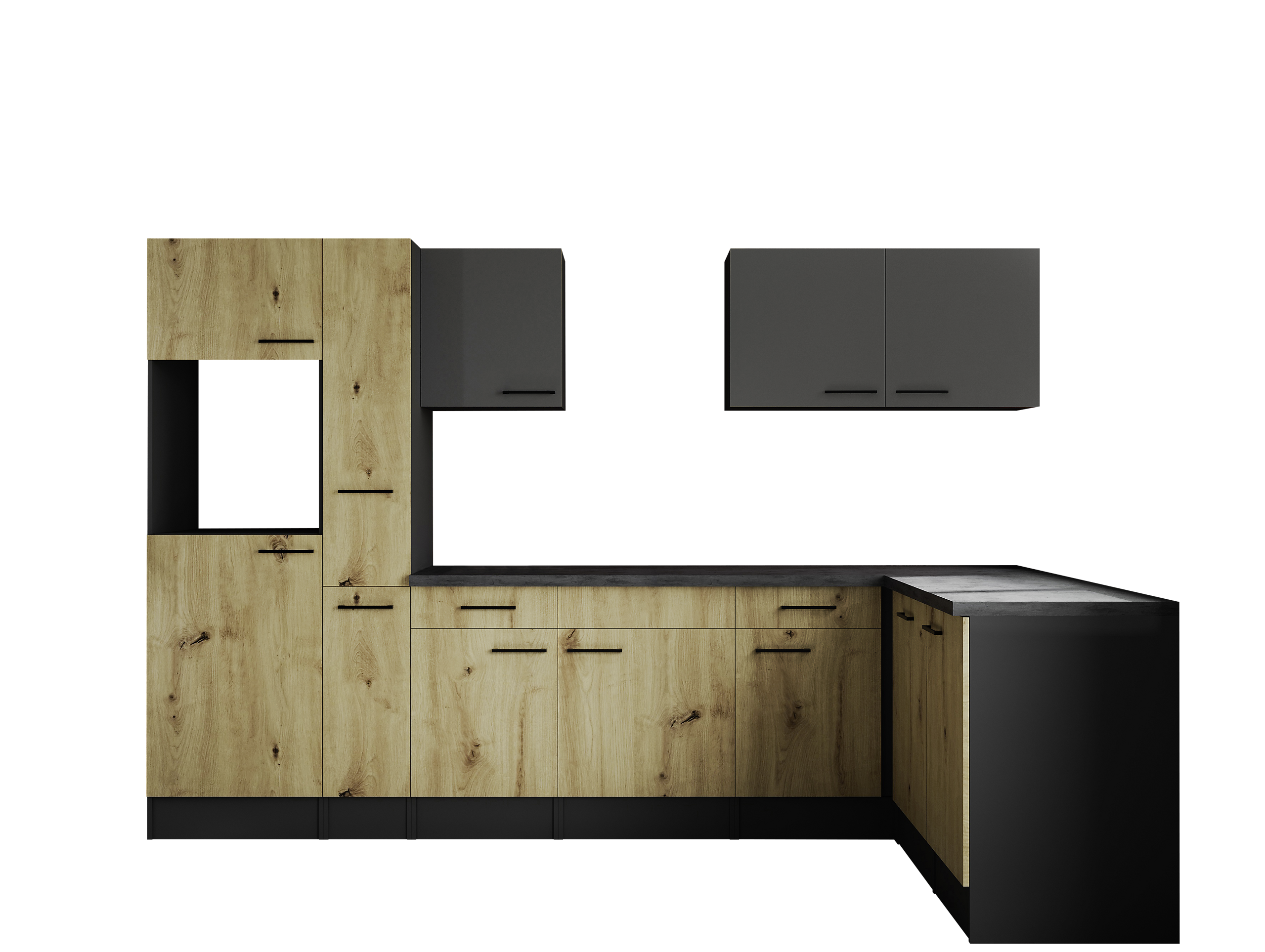 Winkelküche Oliver B/H/T: ca. 310x205x172 cm