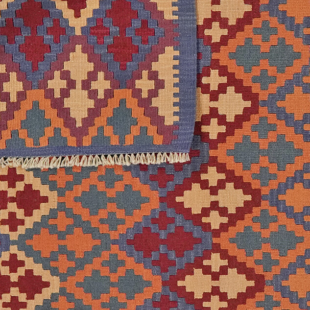 PersaTepp Teppich Kelim Gashgai bunt B/H/L: ca. 180x1x235 cm