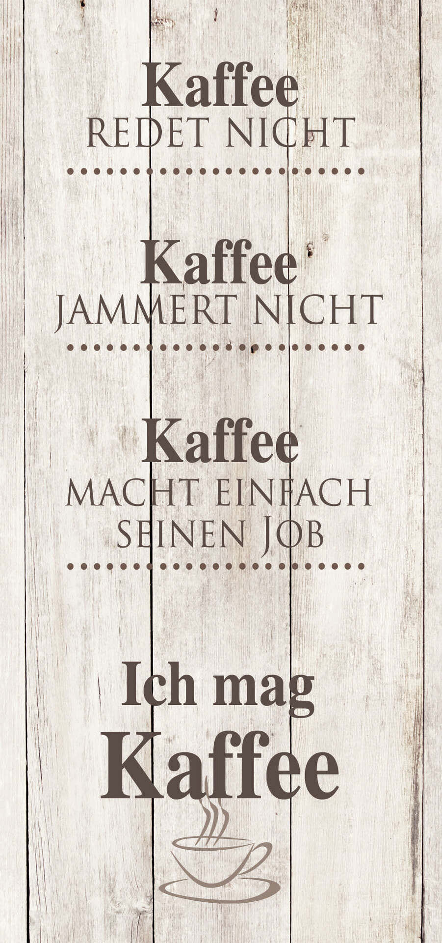 Bönninghoff Gerahmtes Bild Spruch B/L: ca. 23x49 cm