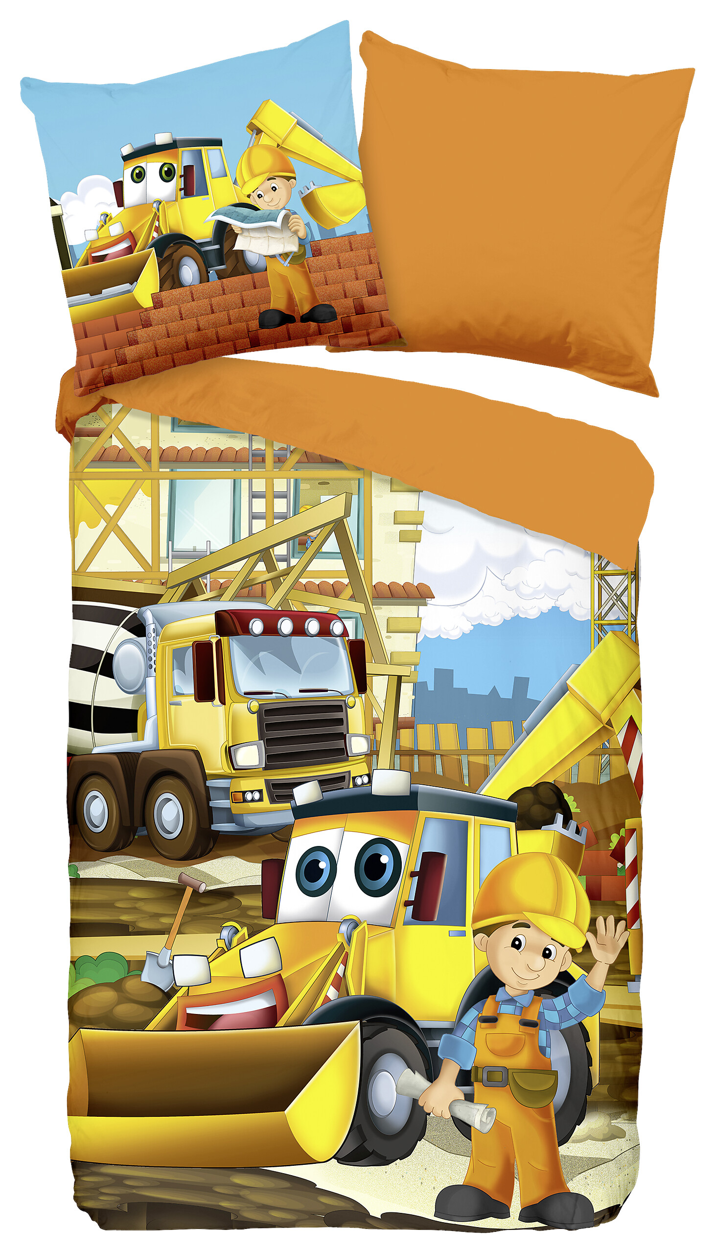 Baumwoll Bettwäsche Building Renforce