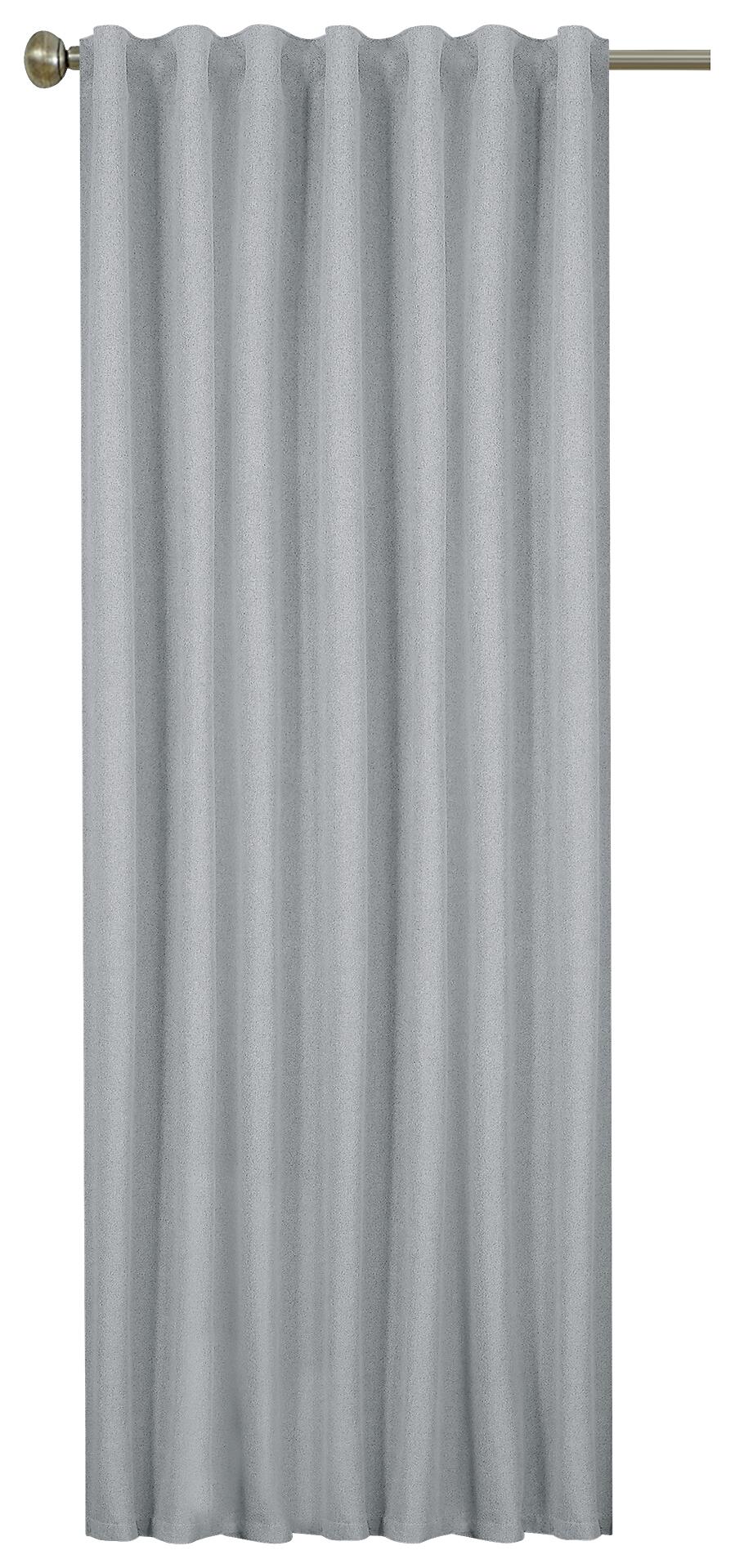 home Topline Verdunklungsvorhang Noah anthrazit B/L: ca. 135x245 cm