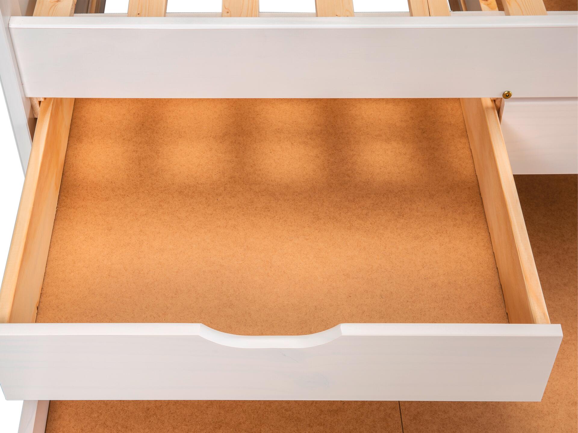 Funktionsbett Ulli weiß Liegefläche B/L: ca. 90x200 cm