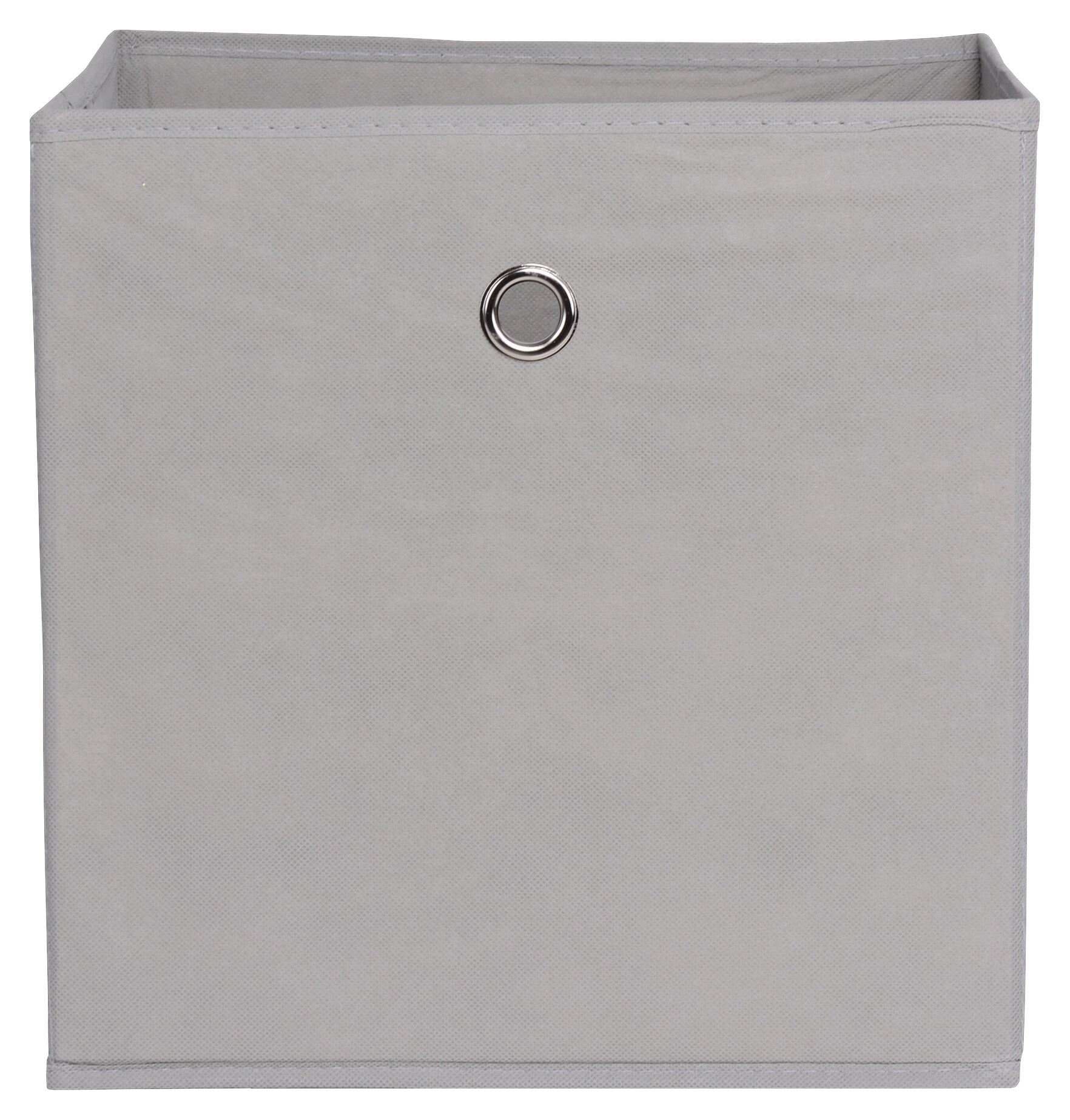 Stoffbox grau B/H/T: ca. 32x32x32 cm