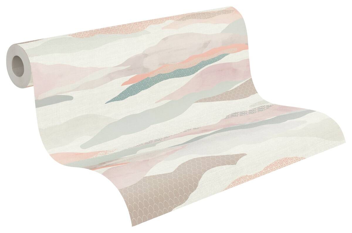 A.S.Creation Vliestapete blau weiß B/H/D: ca. 53x1005x8 cm