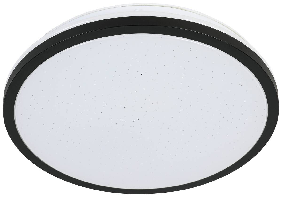 Nolo LED-Deckenleuchte Hela schwarz Kunststoff H/D: ca. 4,3x25 cm