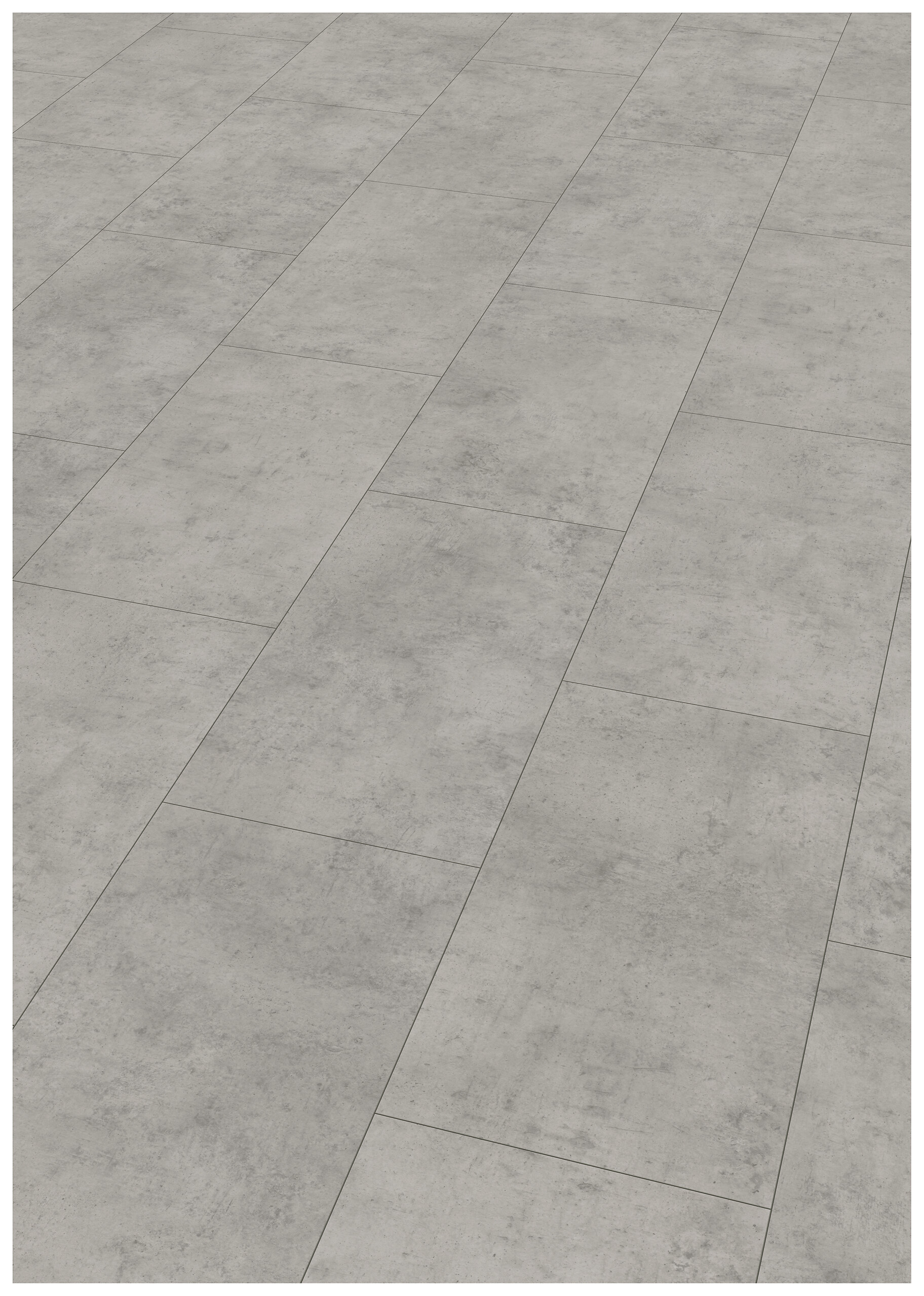 Laminatboden Fliese grau ca. 2,5349m² im Paket  B/L: ca. 34x130,5 cm pro Paket