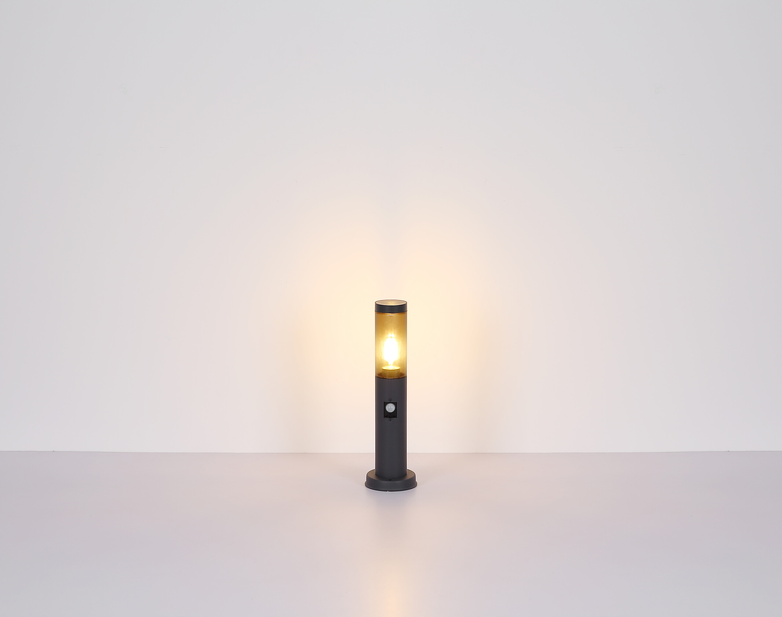 Außenleuchte 3158SAS Boston anthrazit Rauch H/D: ca. 45x12,7 cm